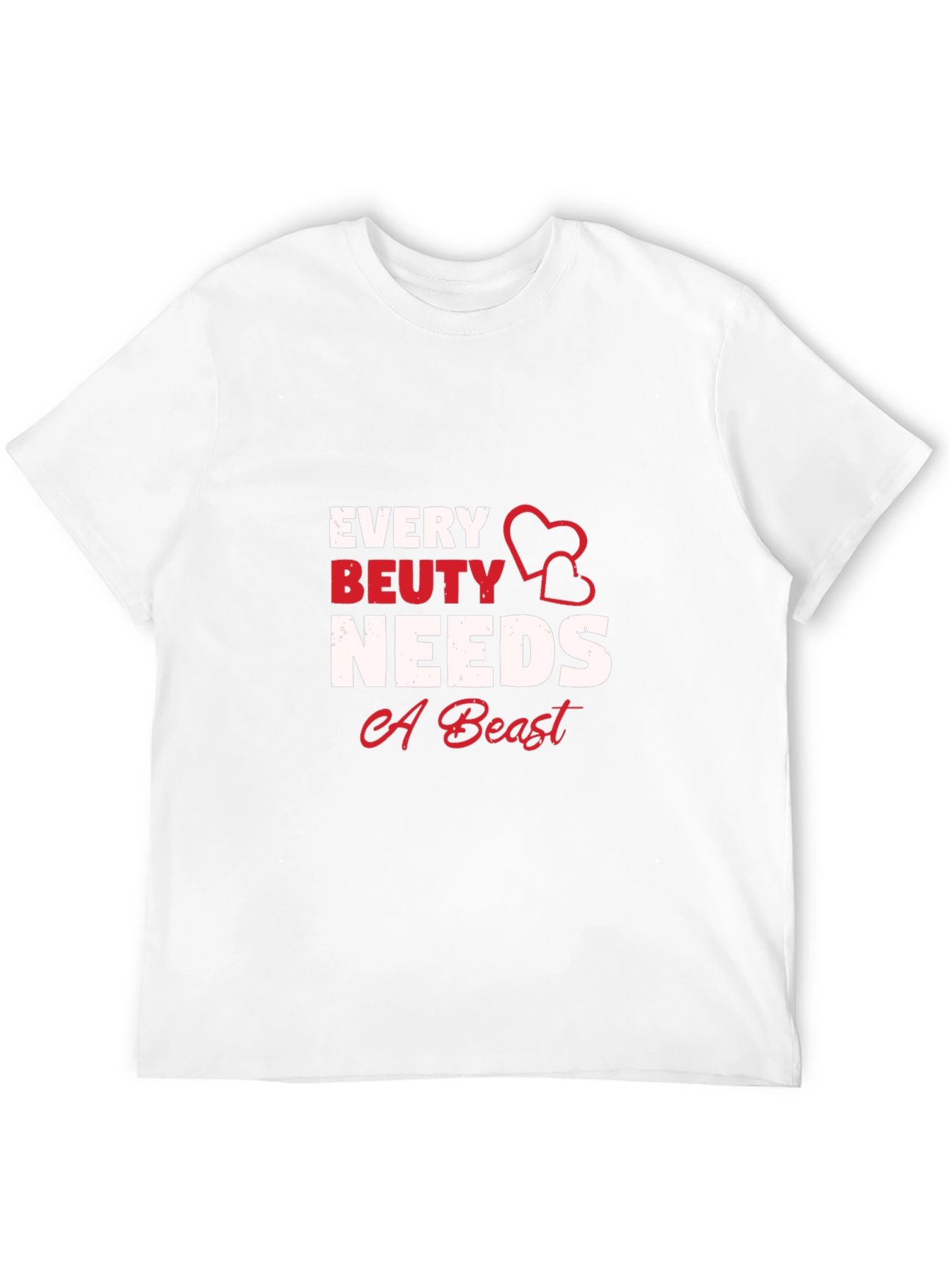 Black Every Beauty Needs a Beast Graphic T-Shirt view 12