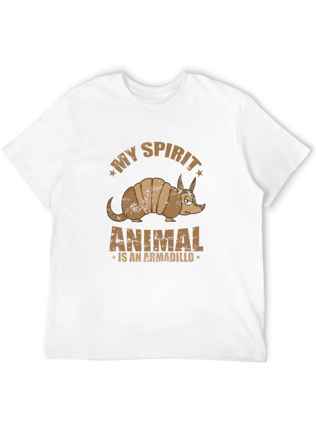 Black My Spirit Animal Armadillo Graphic Tee view 12