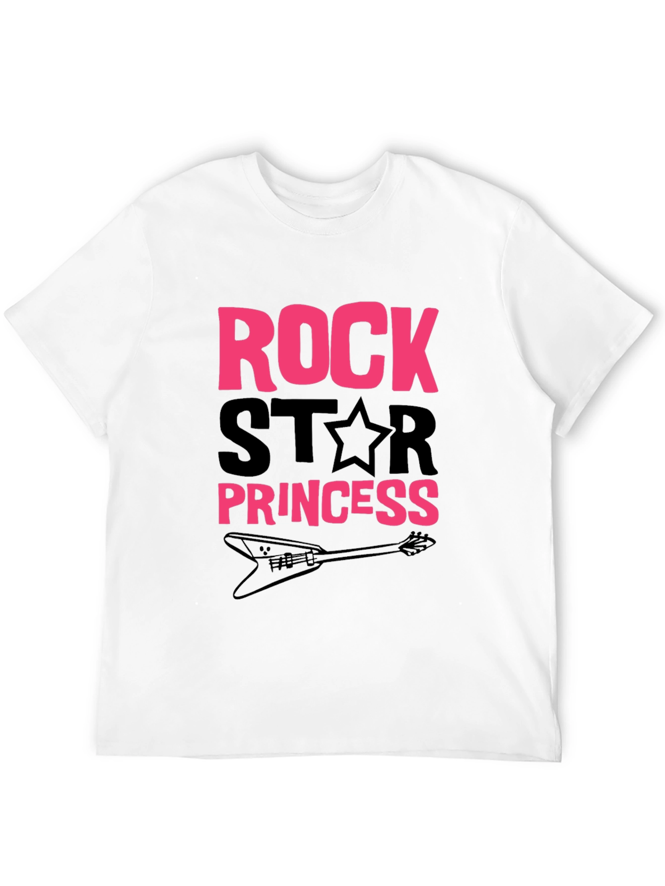 Black Rock Star Princess Graphic T-Shirt view 12