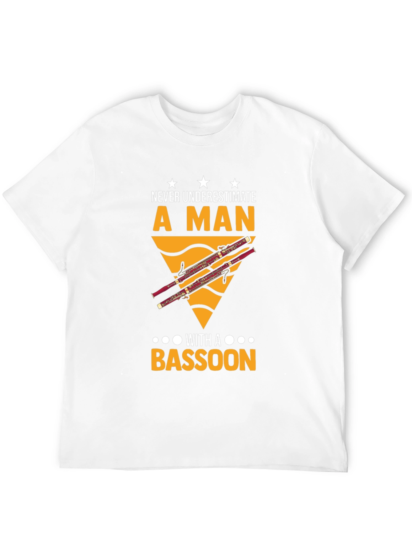 Black Never Underestimate a Man with a Bassoon T-Shirt view 12