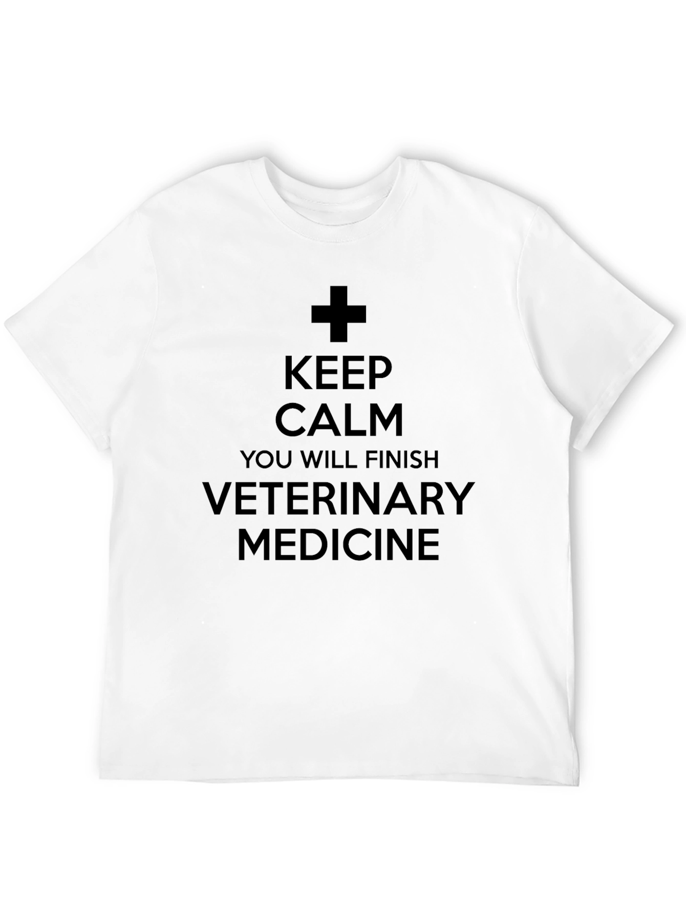 Black Veterinary Medicine Motivation Graphic T-Shirt view 12