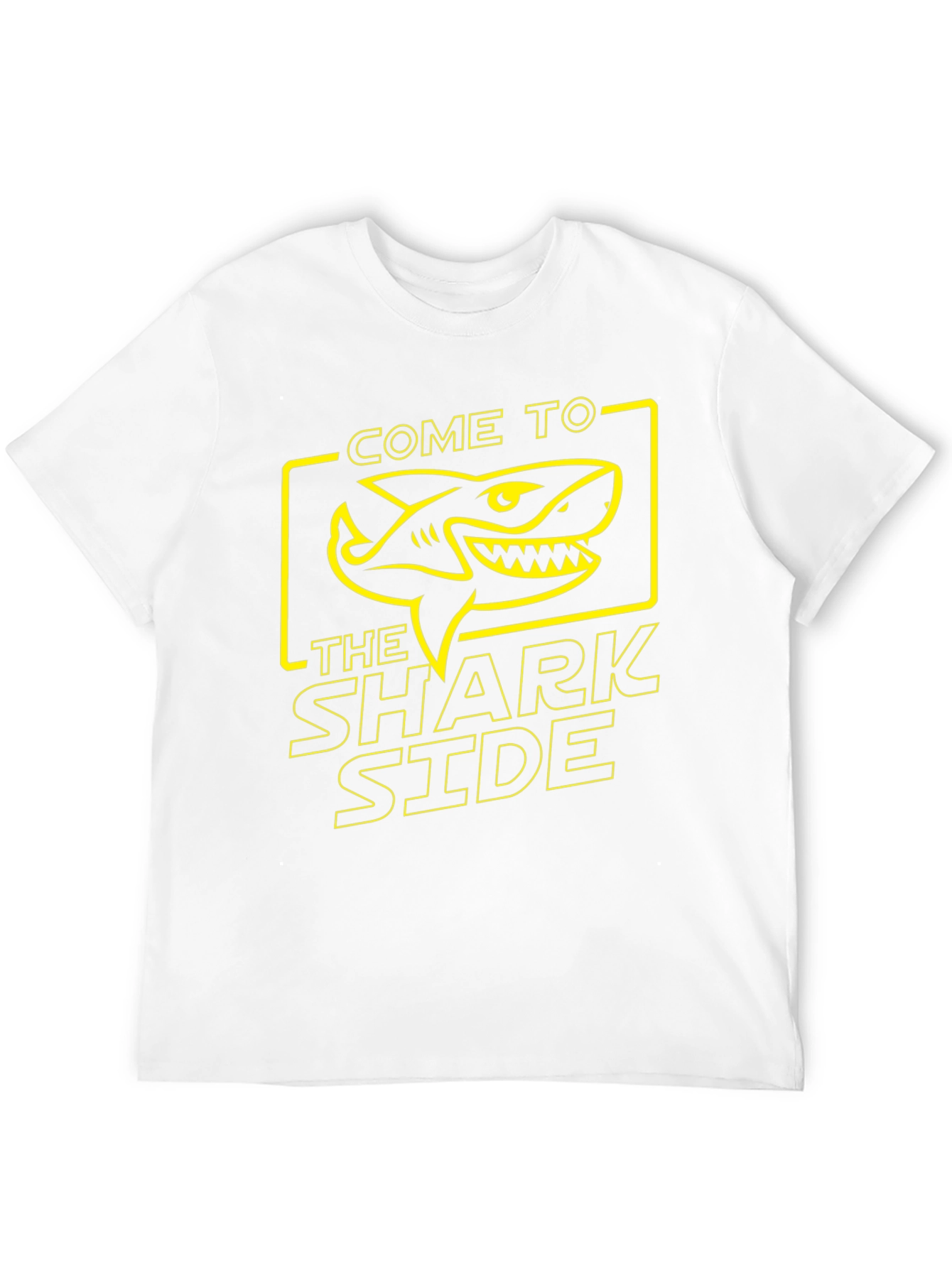Black Come to the Shark Side T-Shirt view 12