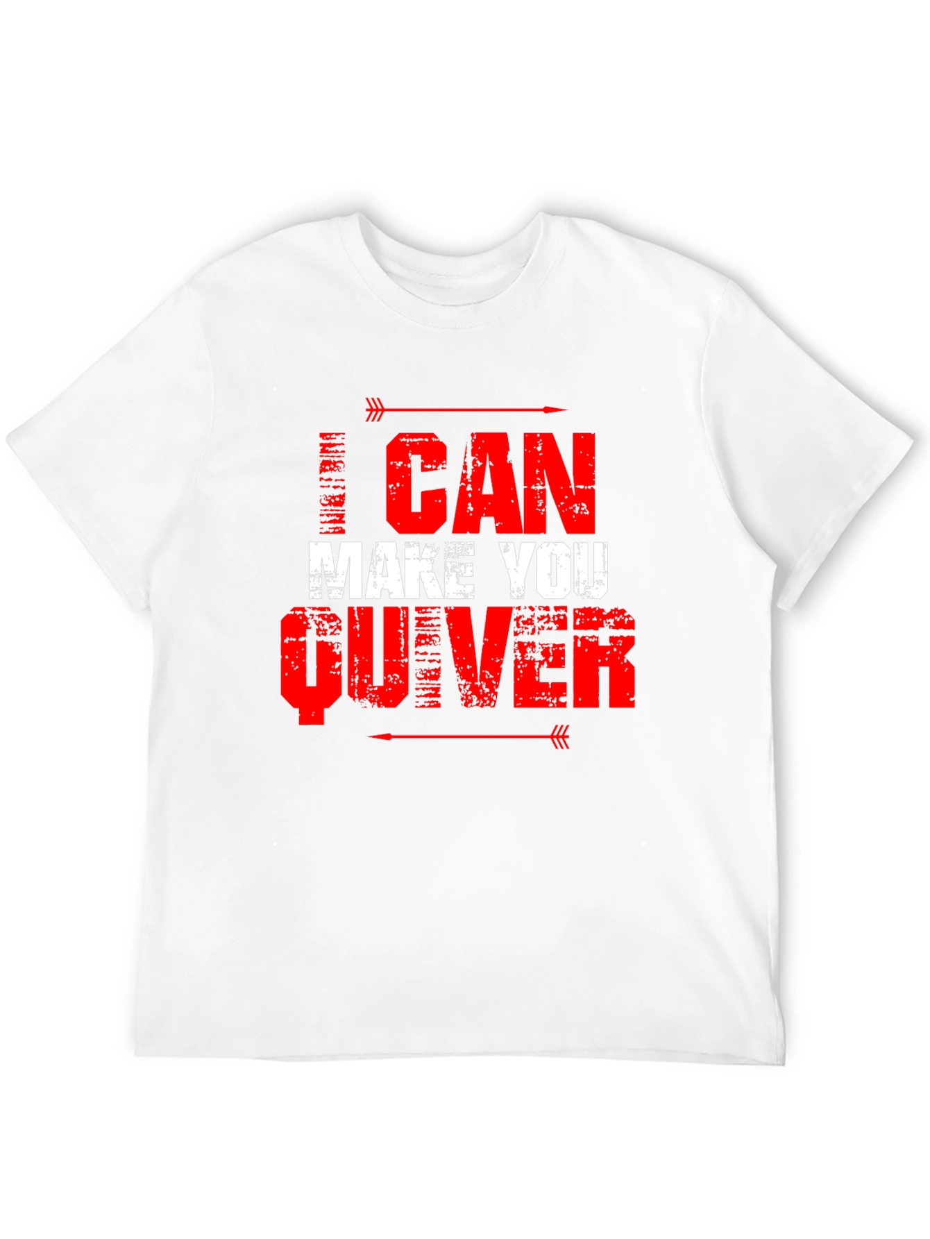 Black I Can Make You Quiver Graphic Tee - Black Cotton Shirt view 12