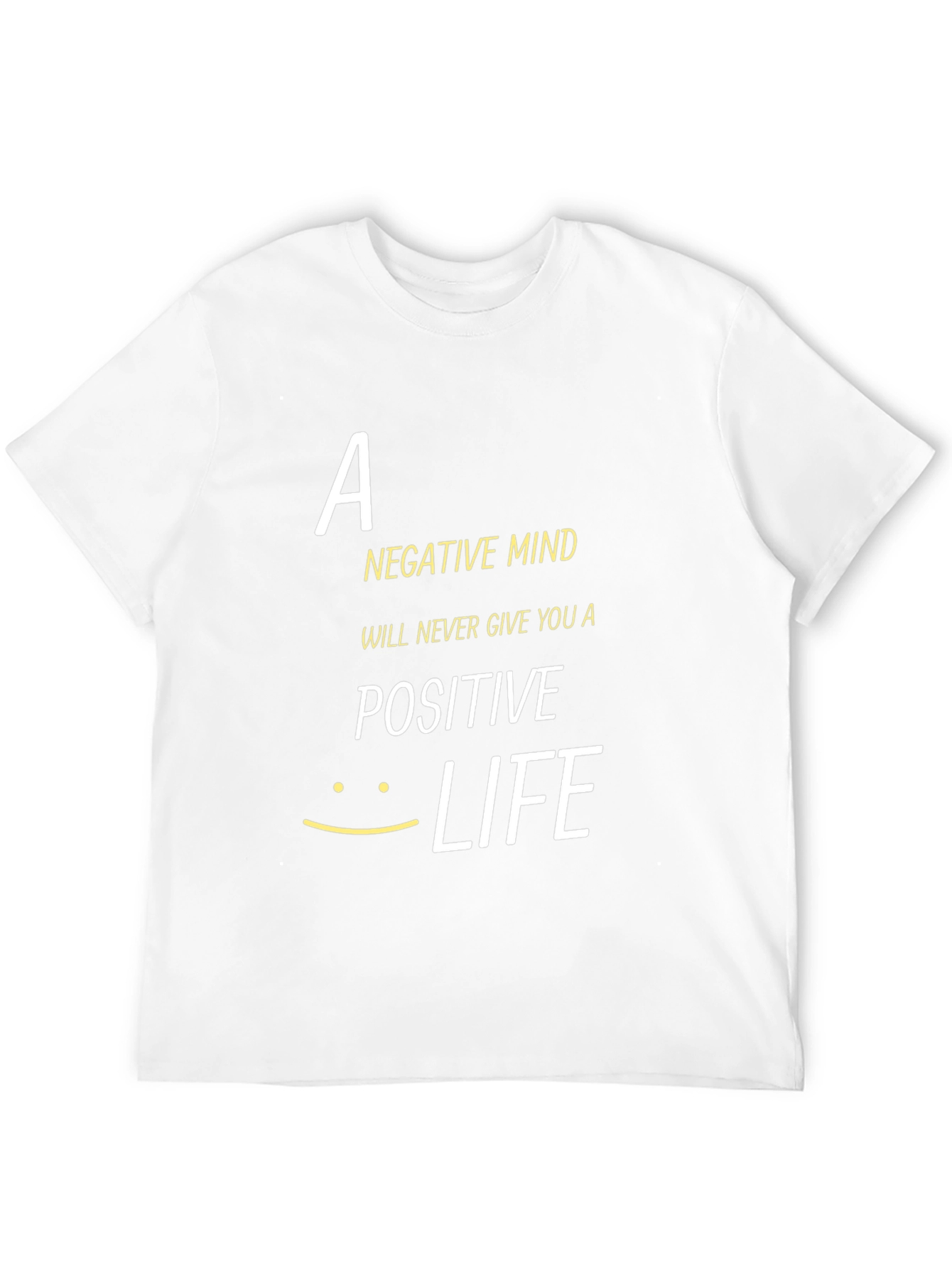 Black Inspirational Graphic Tee - Positive Life view 12