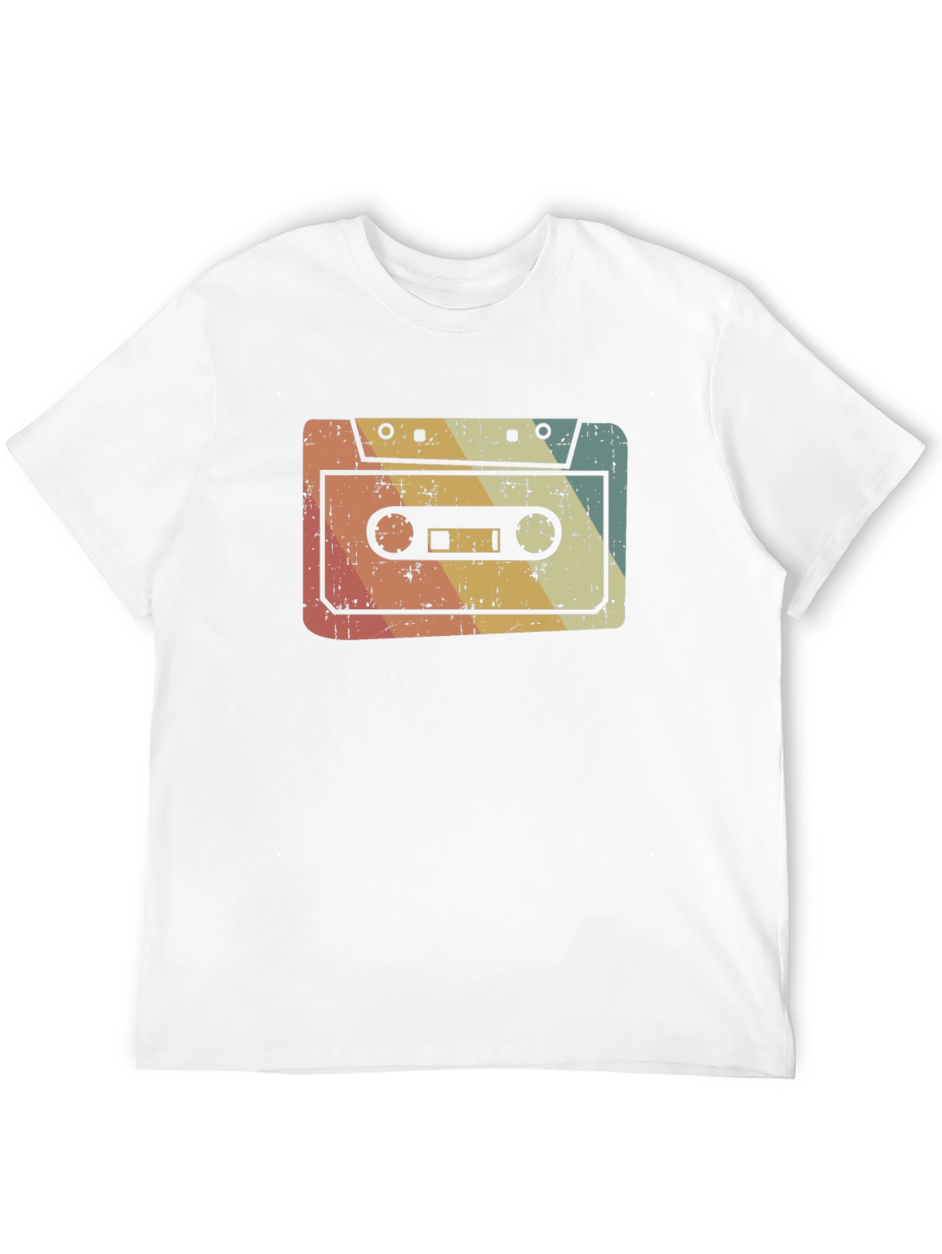 Black Retro Cassette Tape Graphic Tee view 12