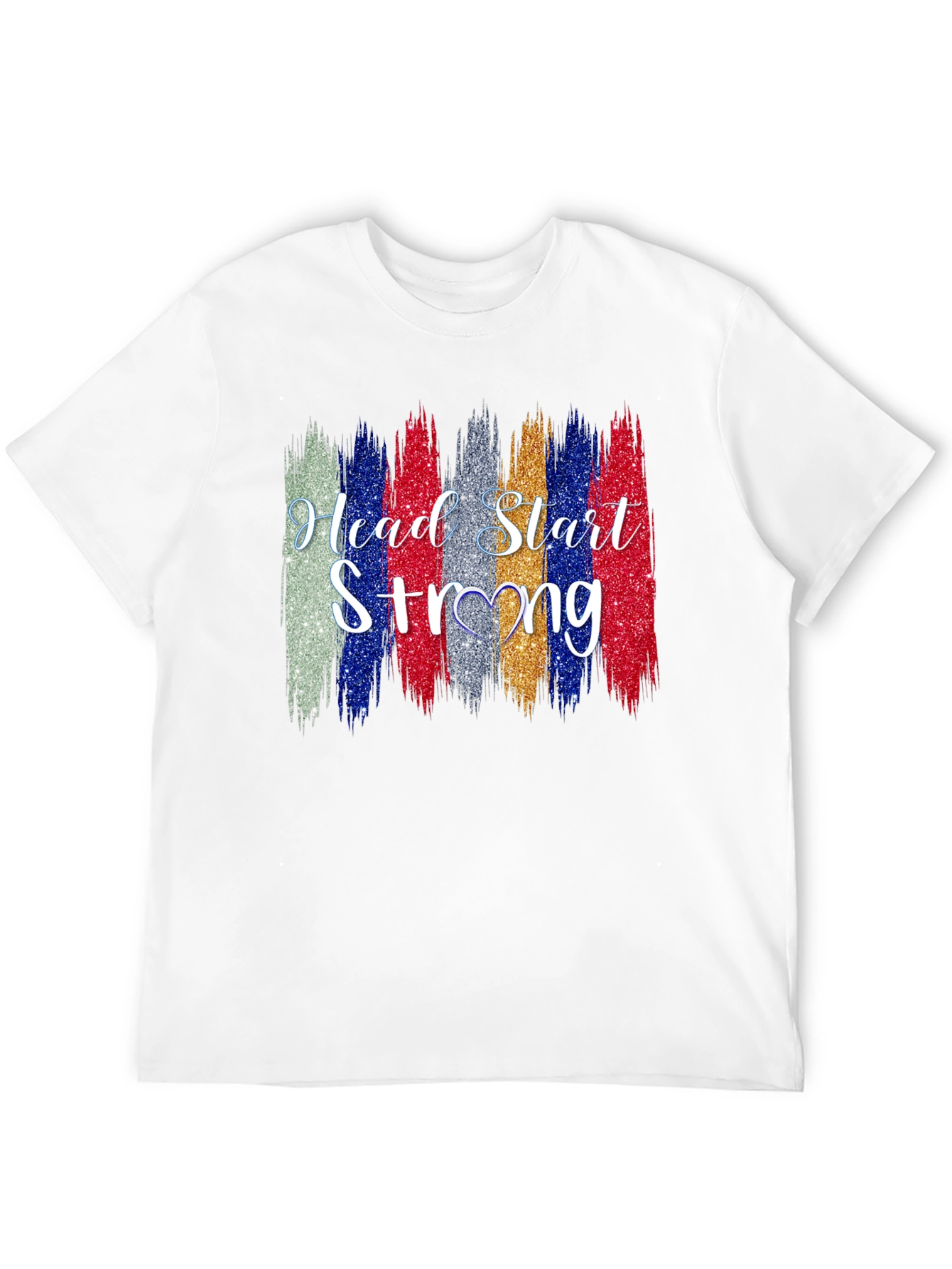 Black Head Start Strong T-Shirt - Unisex view 12