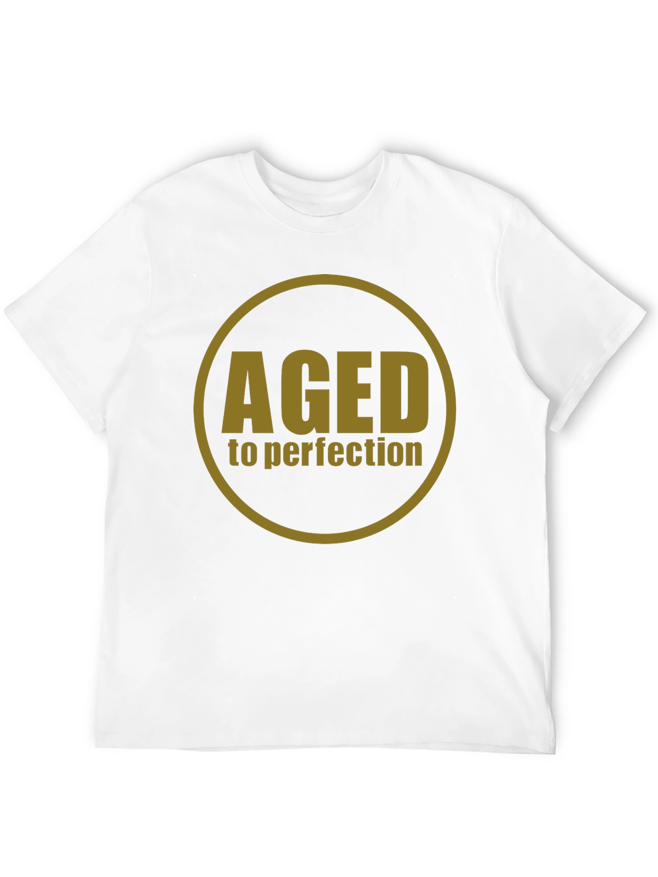 Black Aged to Perfection Black Graphic Tee view 12