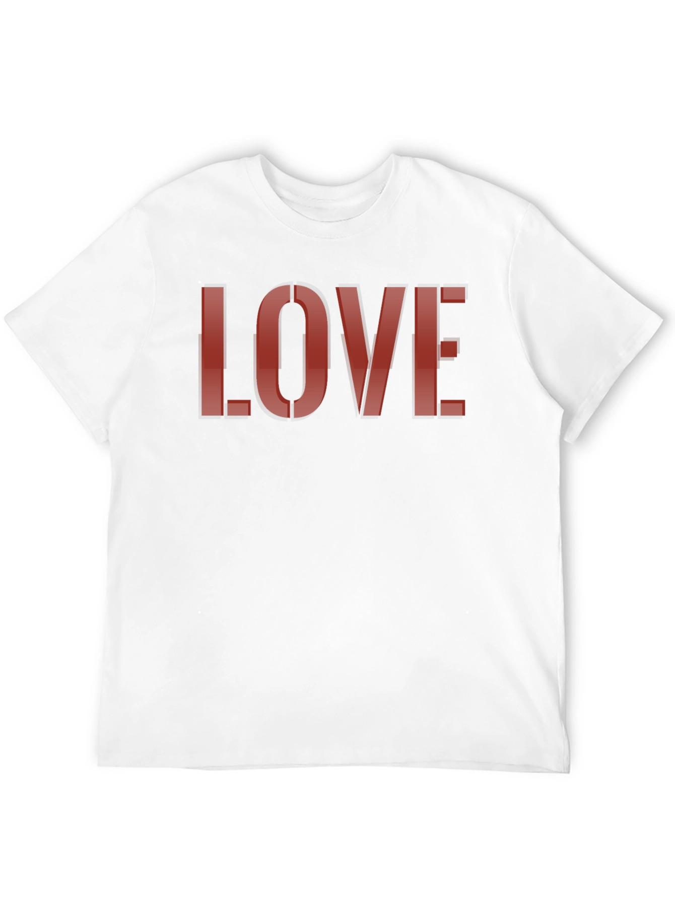 Black Love Graphic Tee - Classic Black Cotton Blend view 12