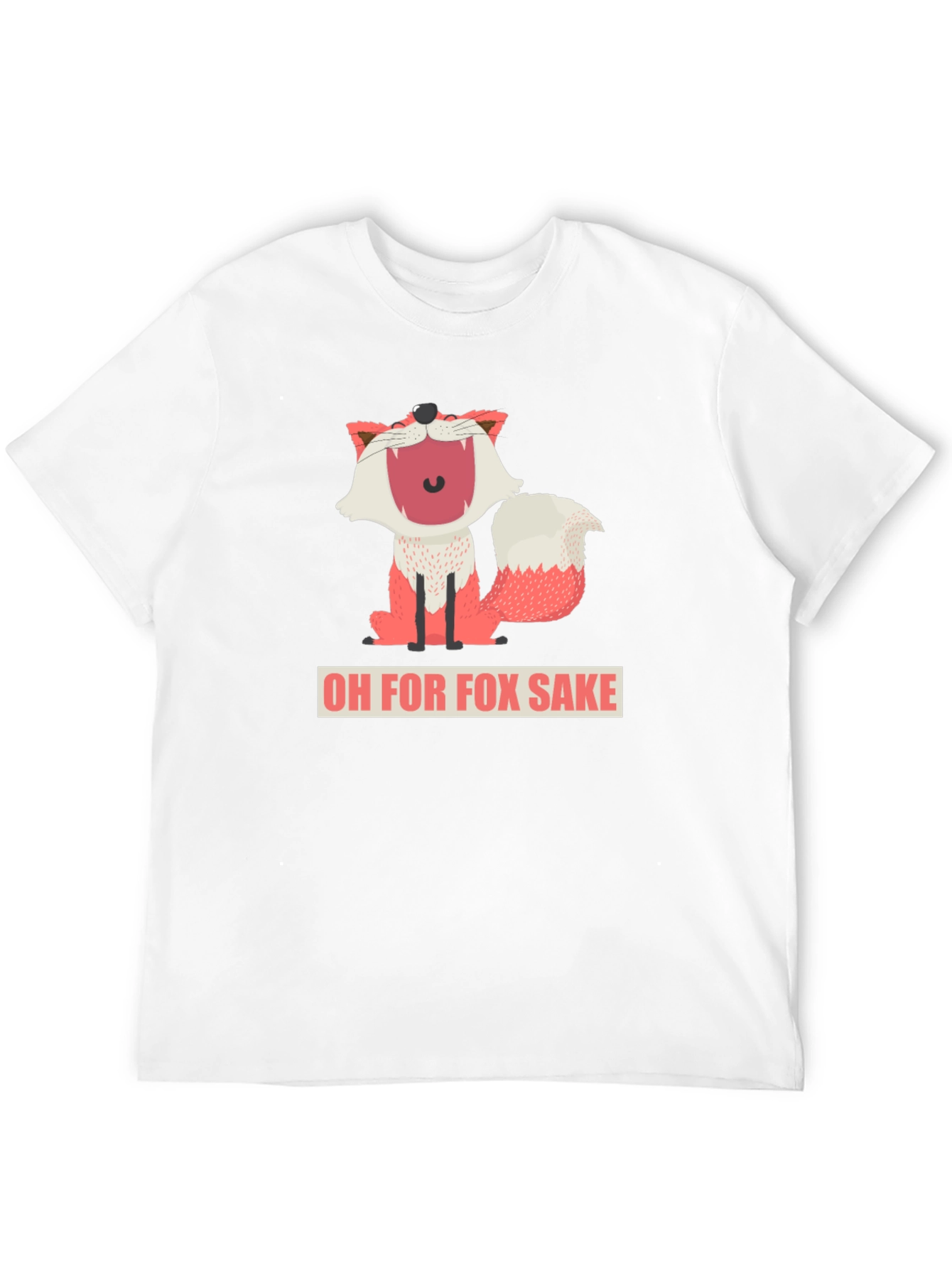 Black Oh For Fox Sake T-Shirt view 12