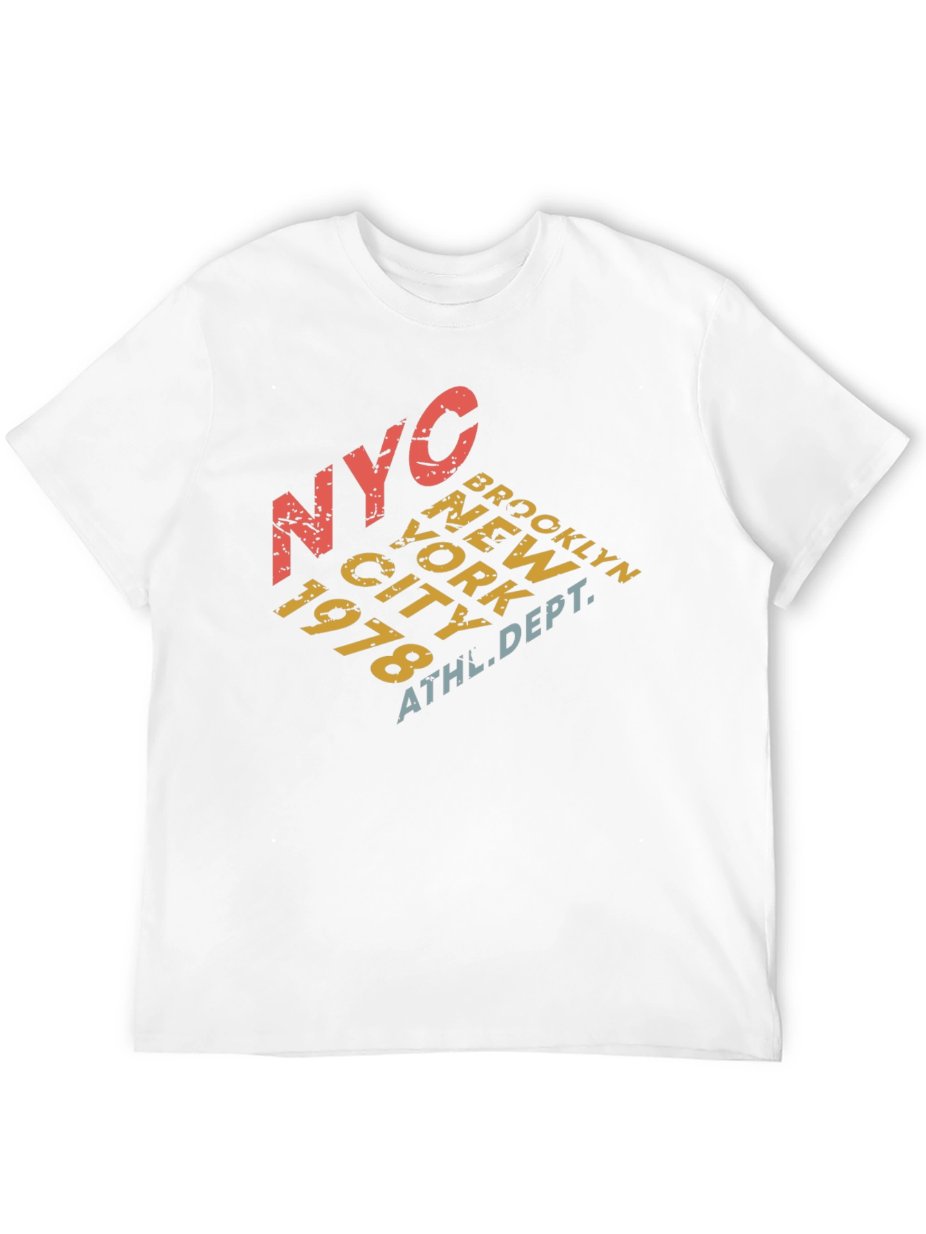 Black NYC Brooklyn Retro Graphic T-Shirt view 12