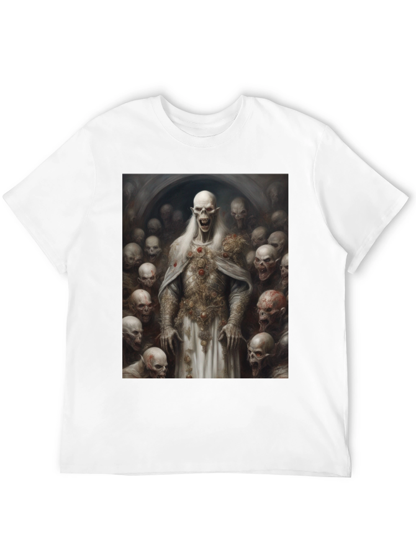 Black Undead King T-Shirt view 12