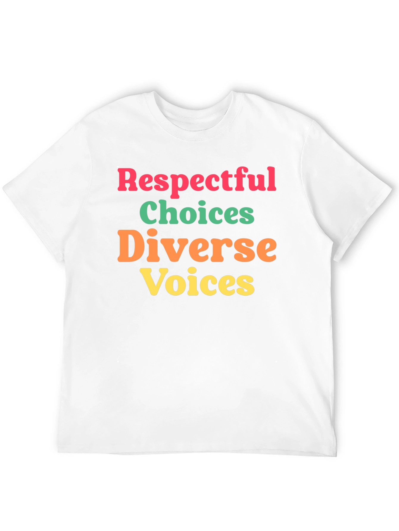 Black Respectful Choices T-Shirt view 12
