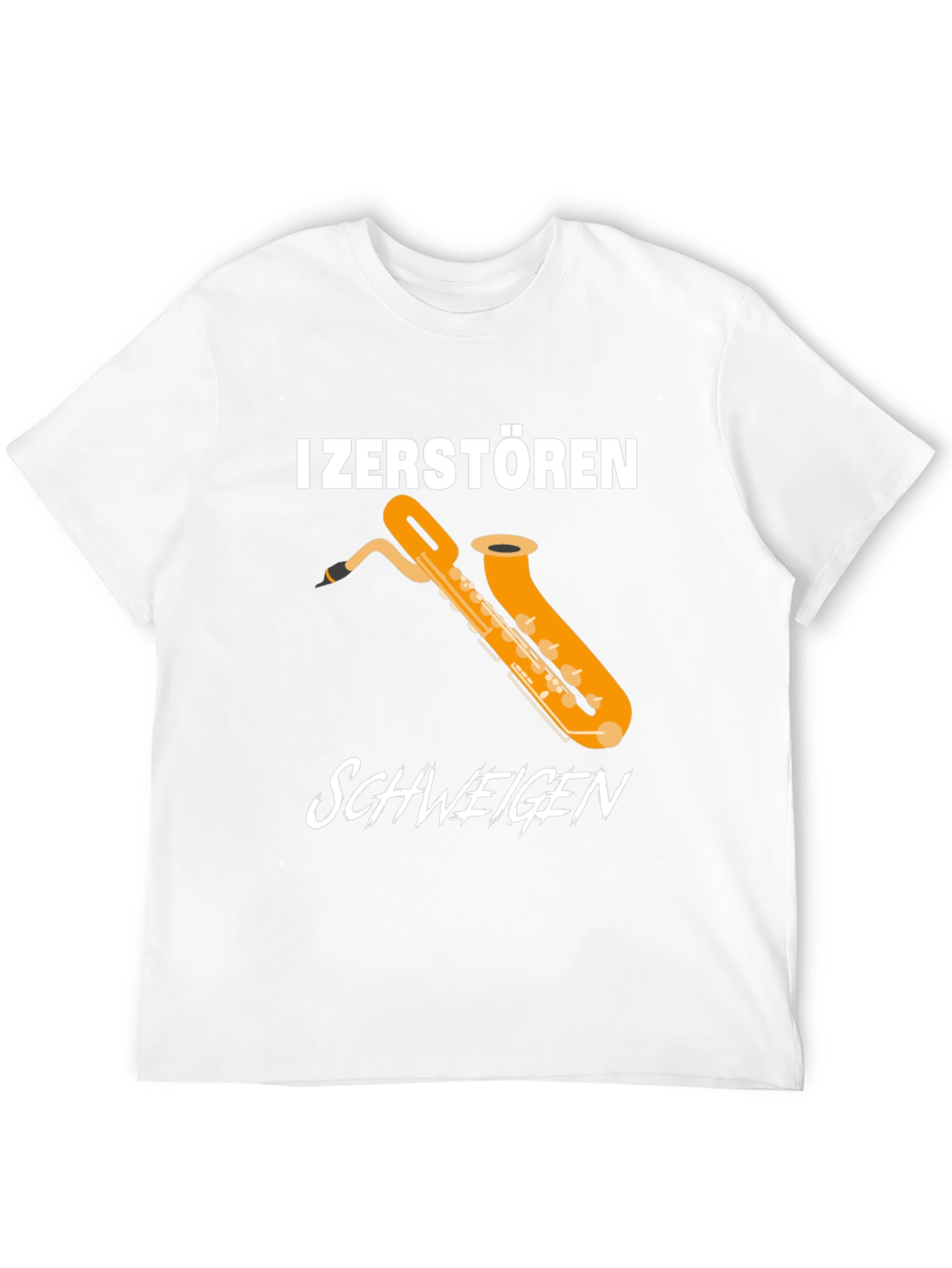 Black Saxophone Graphic T-Shirt - Music Lover Tee view 12