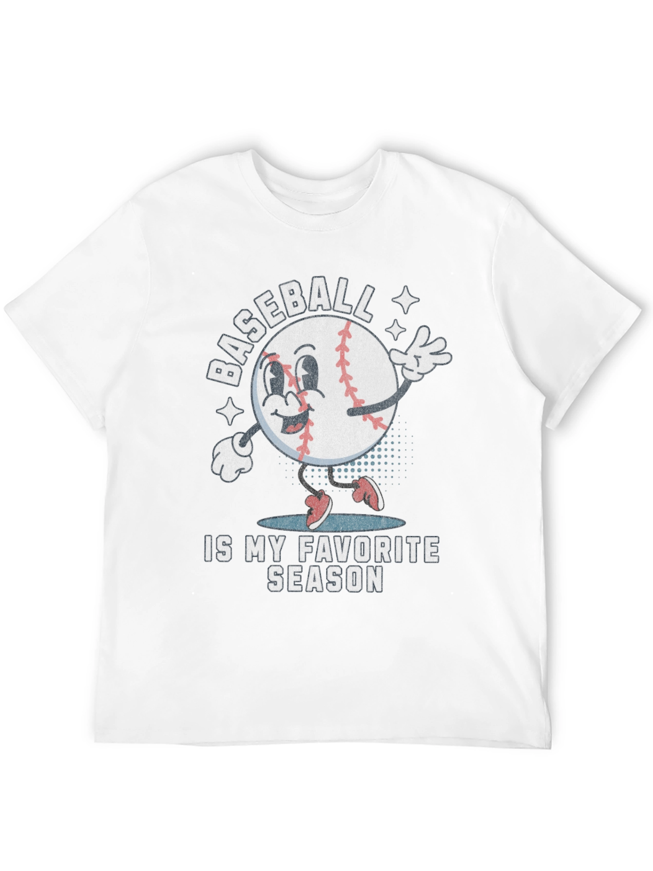 Black Baseball My Favorite Season Graphic Tee view 12