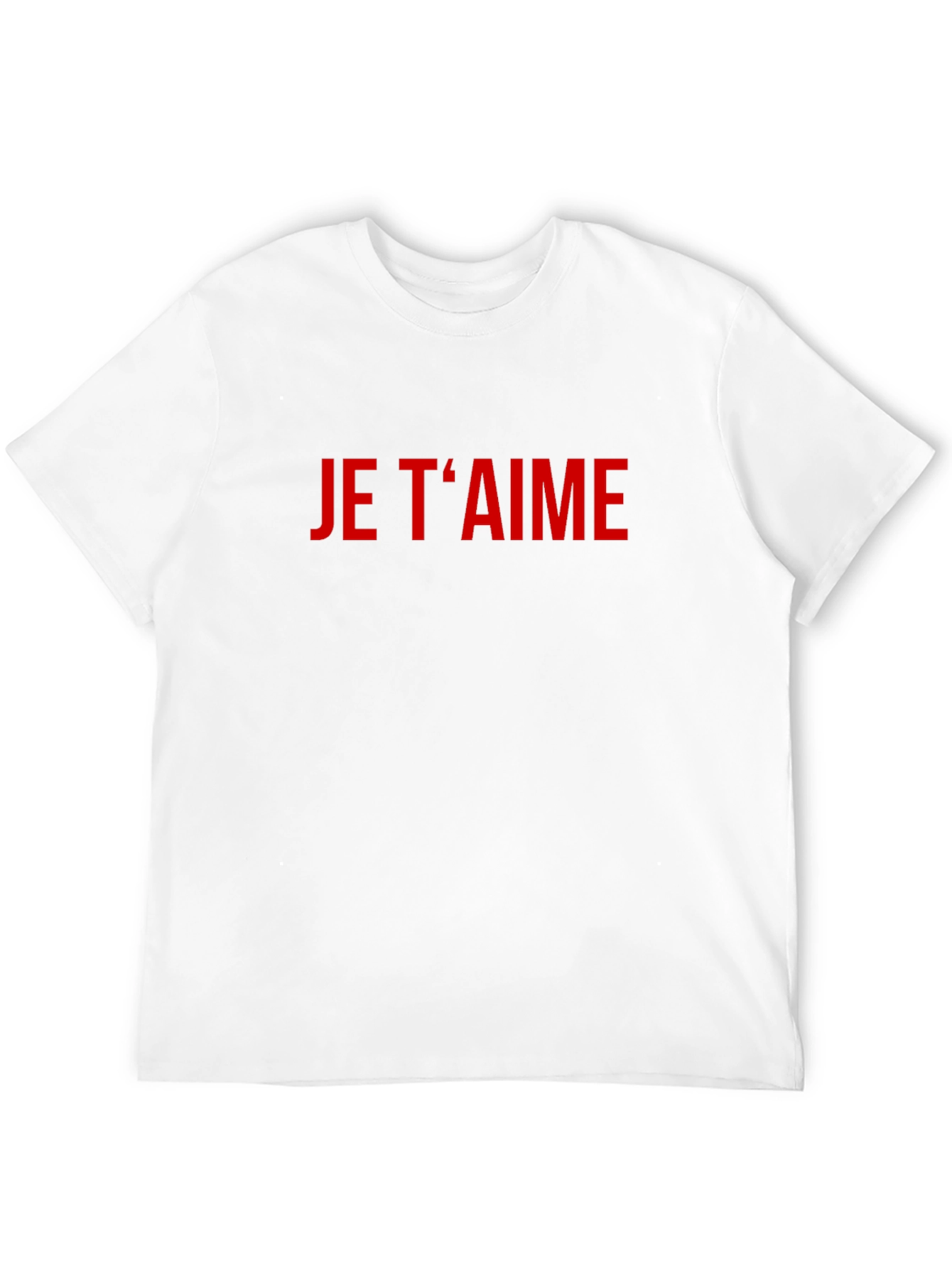 Black Je T'aime Graphic Tee - Express Your Love in Style view 12