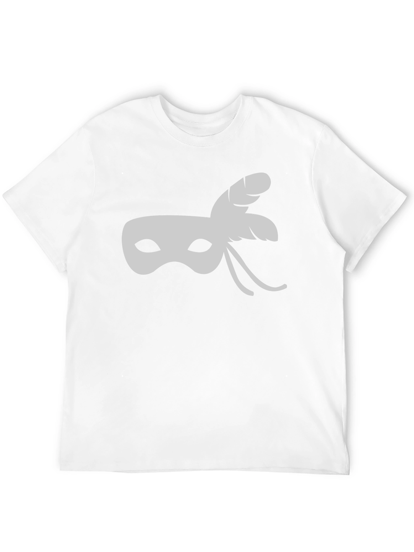 Black Masquerade Mask T-Shirt - Stylish & Unique view 12