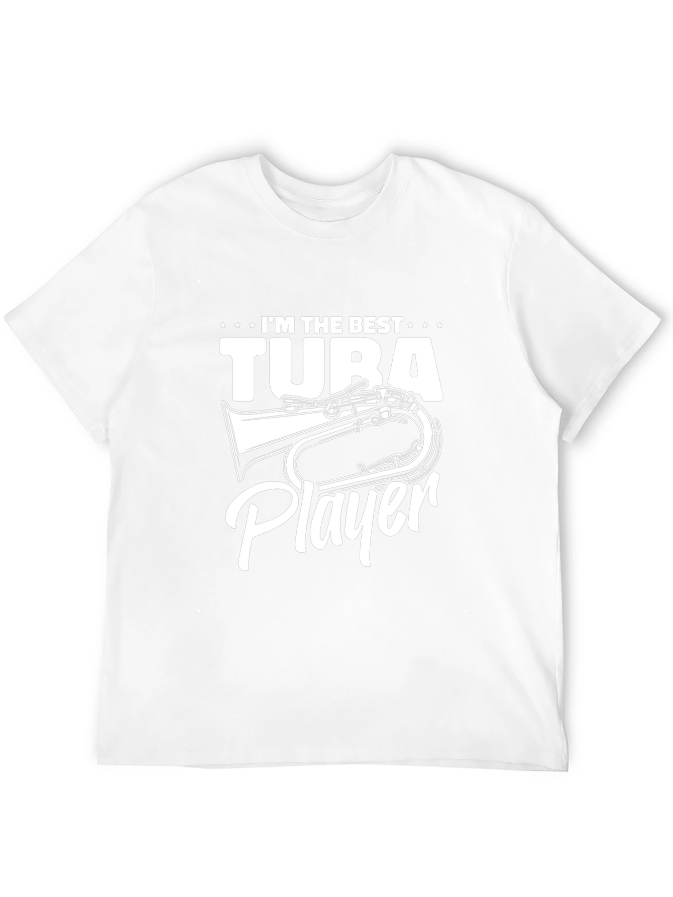 Black Best Tuba Player Graphic T-Shirt - Music Lover Gift view 12
