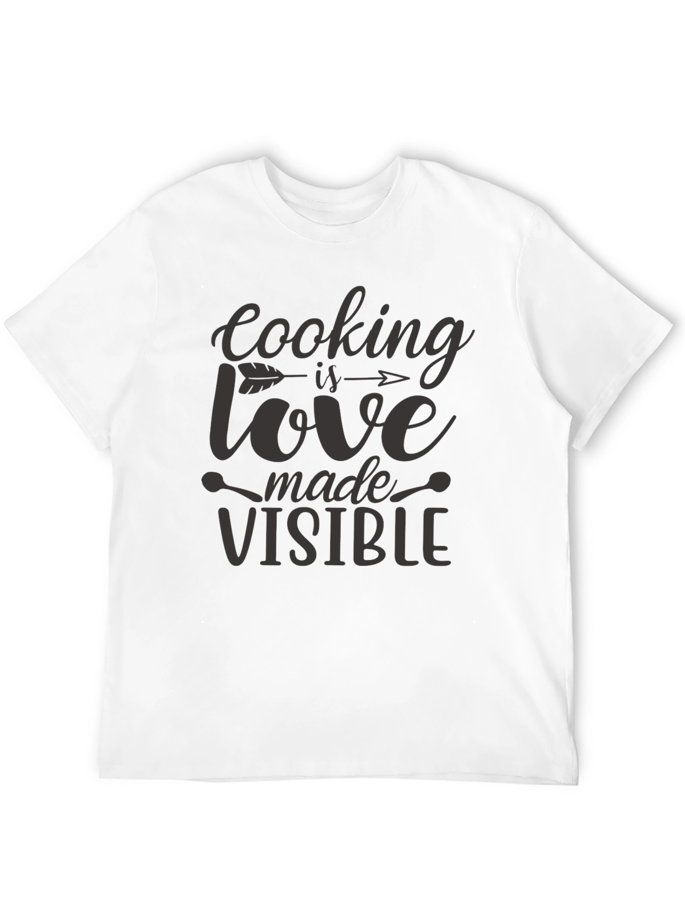 Black Cooking is Love Made Visible Black T-Shirt view 12