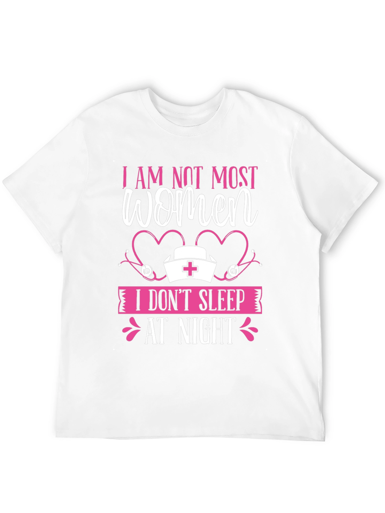 Black I AM NOT MOST WOMEN T-Shirt view 12