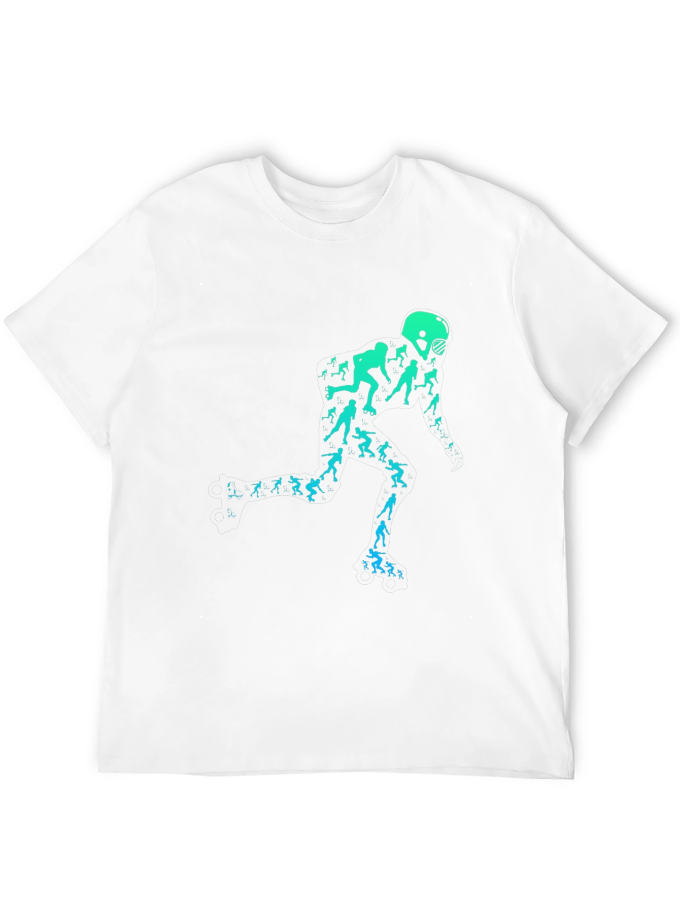 Black Roller Derby T-Shirt: Graphic Black Tee for Skate Lovers view 12