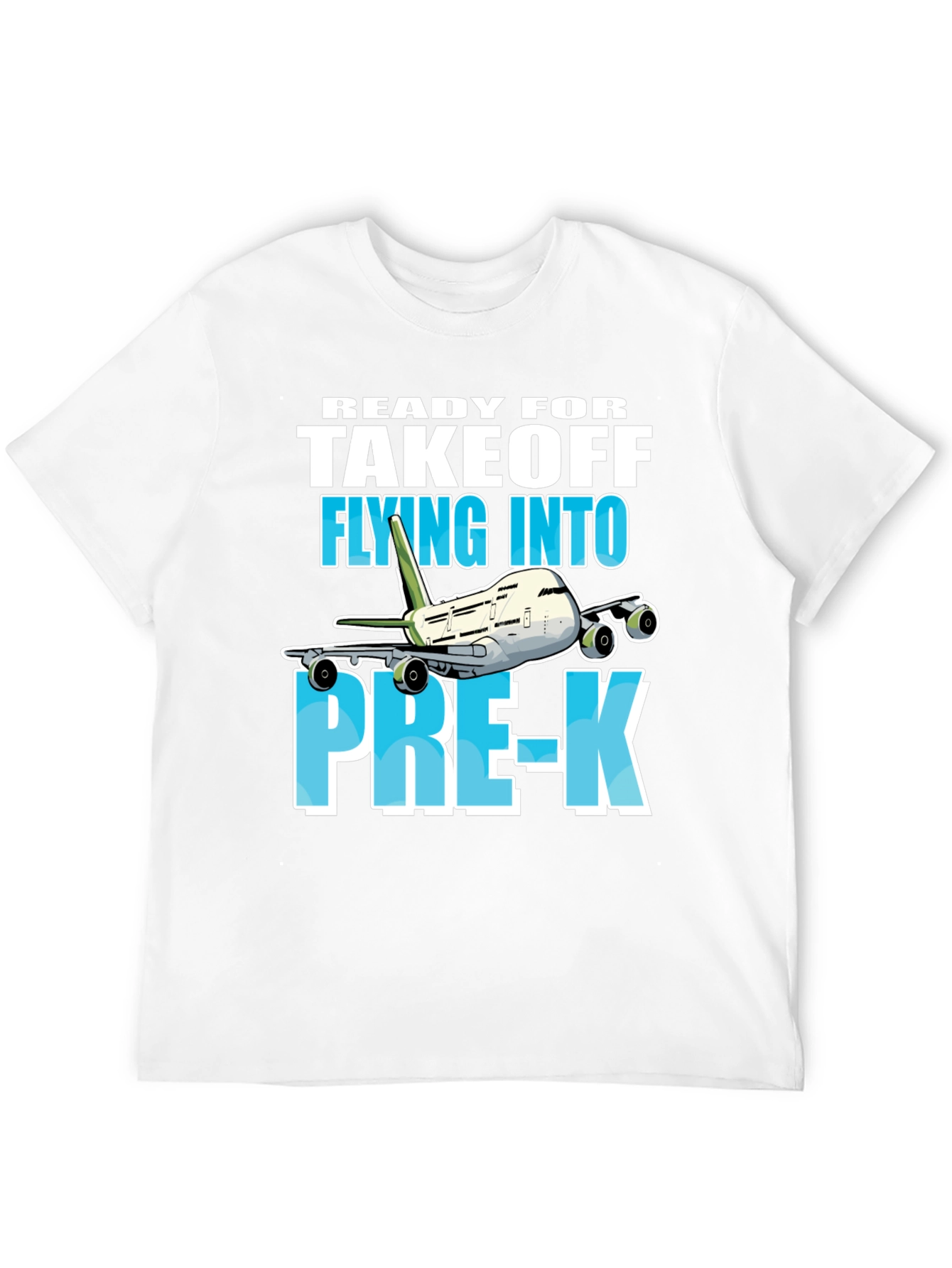 Black Ready for Takeoff Pre-K T-Shirt view 12