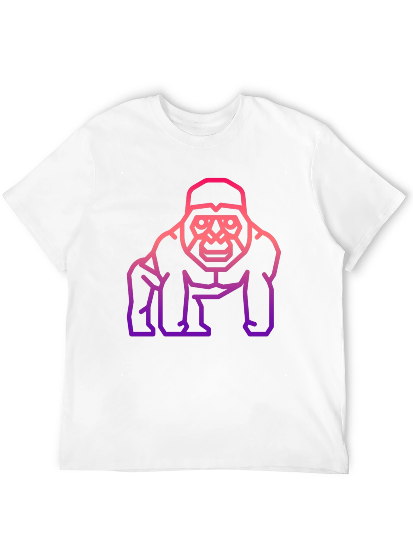 Black Gorilla Graphic Tee - Modern Streetwear view 12