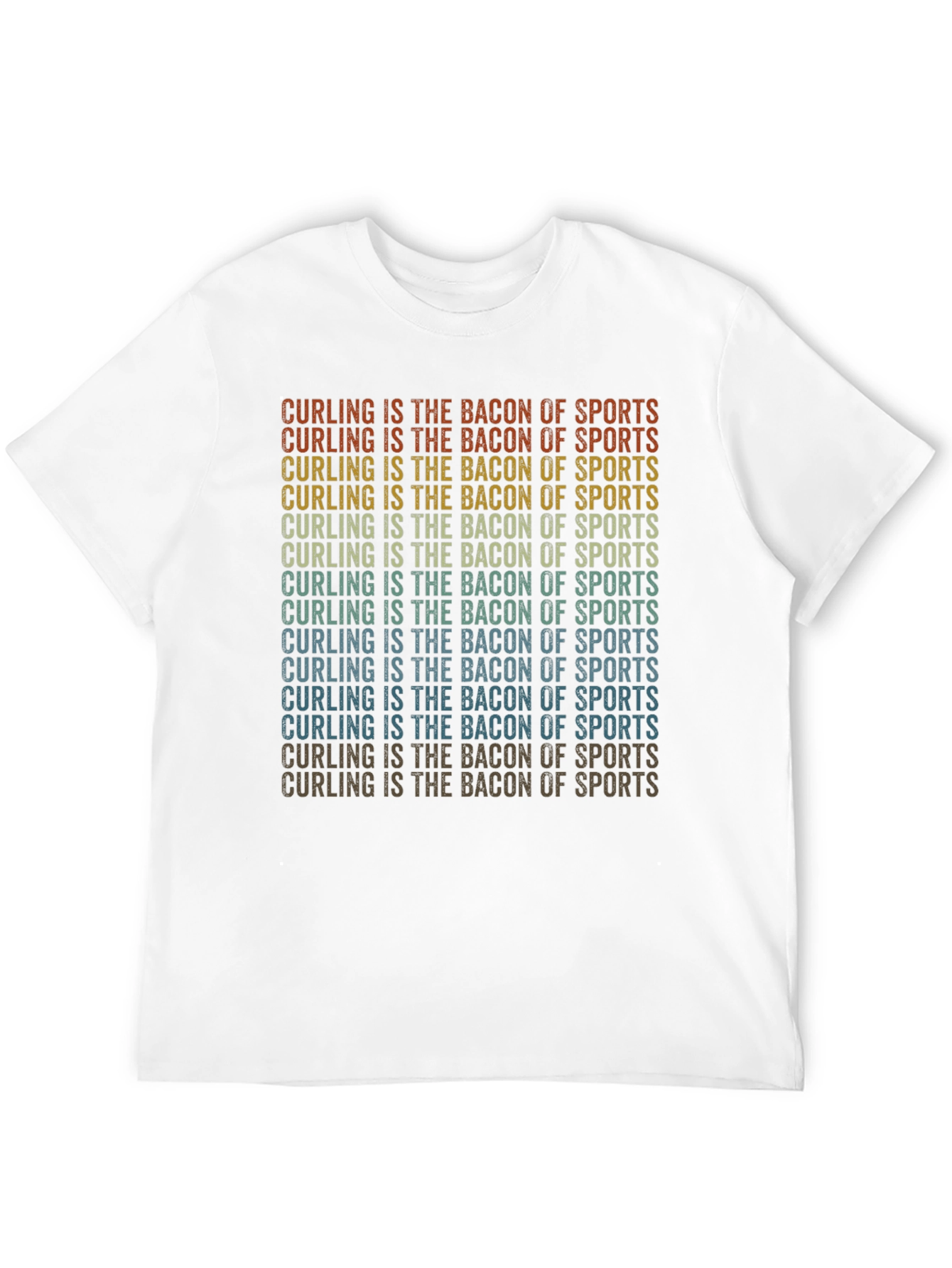 Black Curling is the Bacon of Sports T-Shirt view 12