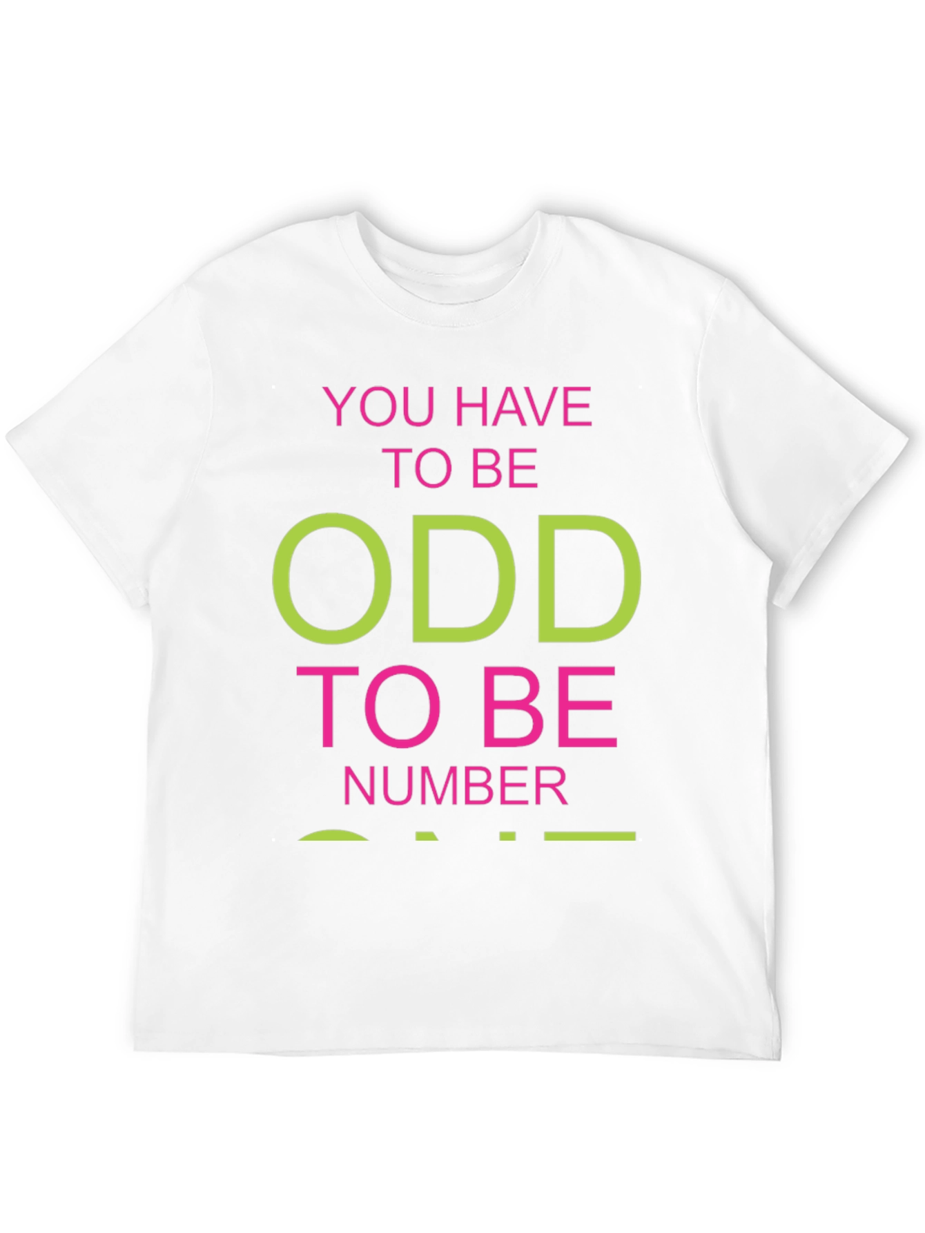 Black Odd Number Graphic T-Shirt view 12