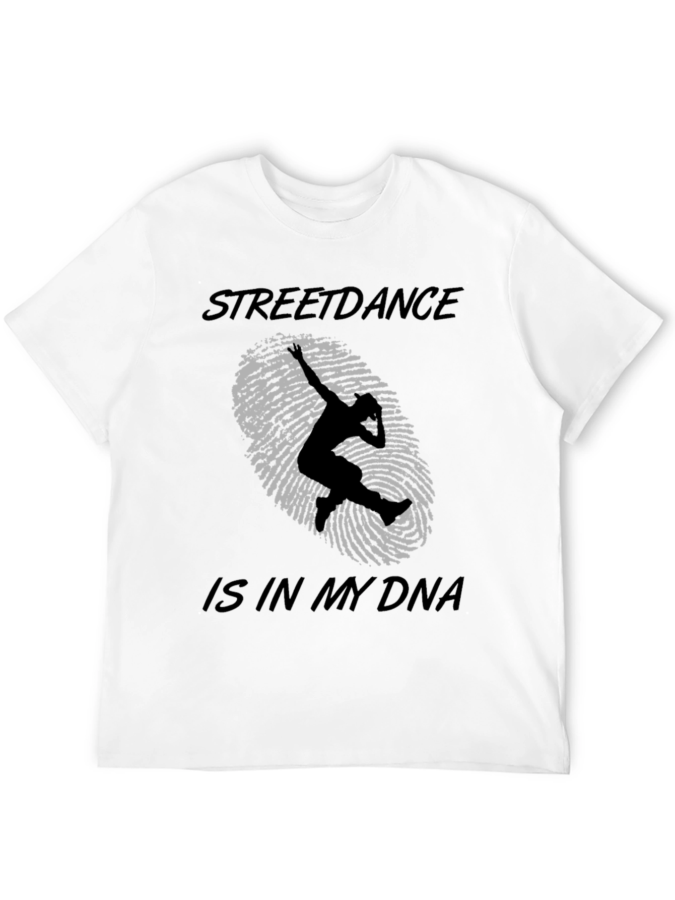 Black Streetdance DNA Graphic T-Shirt view 12
