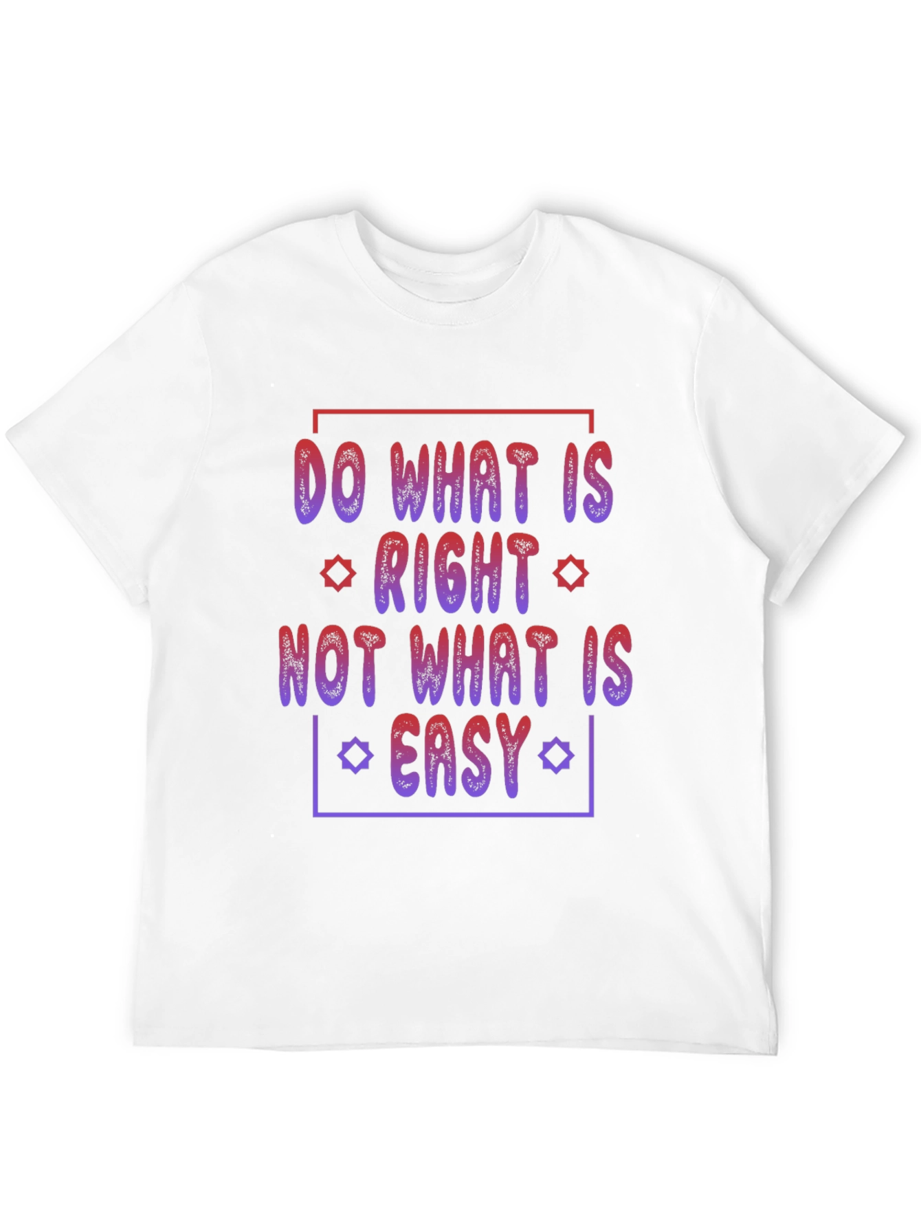 Black Motivational T-Shirt: Do What Is Right Graphic Tee view 12