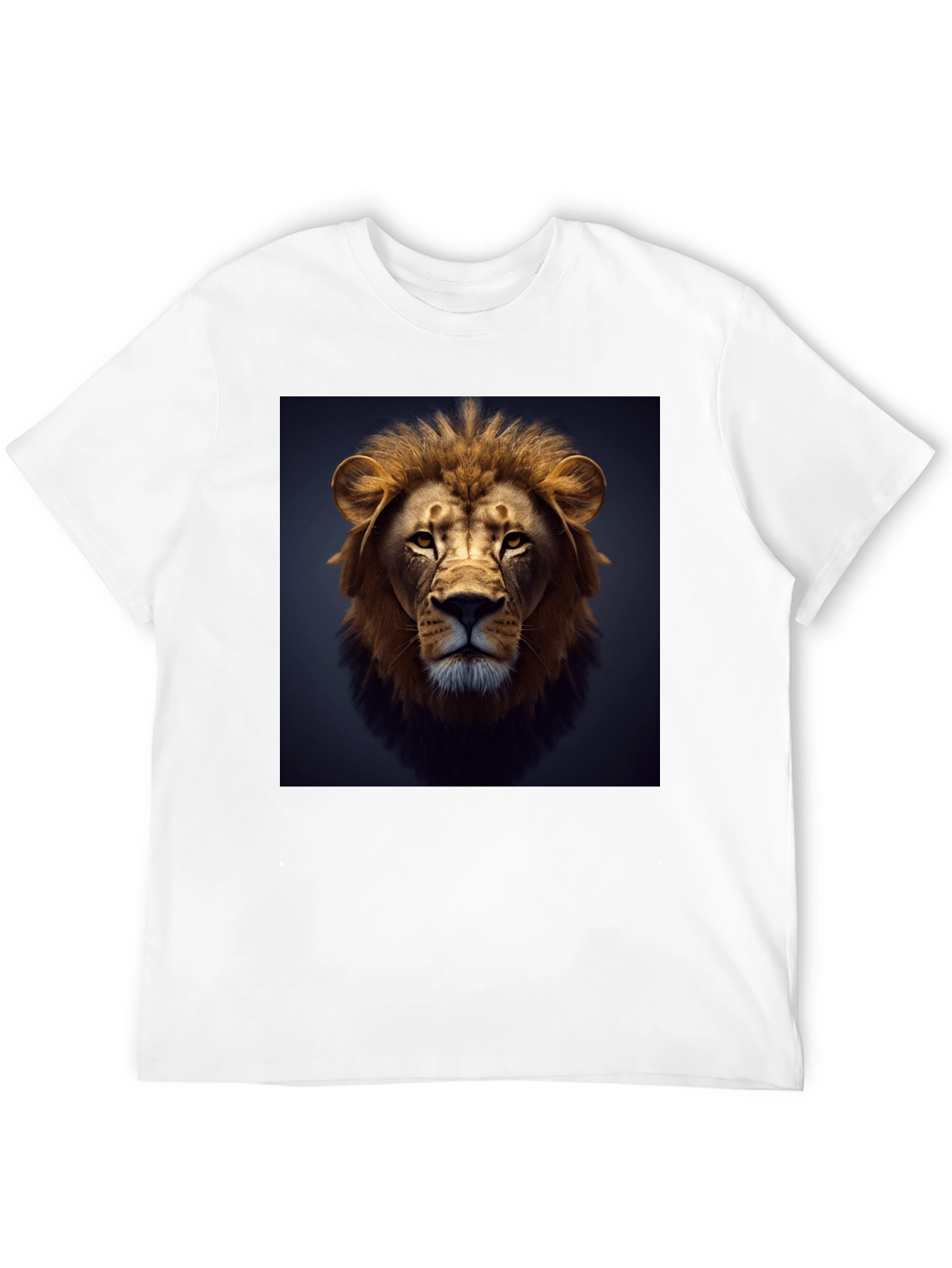 Black Lion Graphic Black T-Shirt view 12