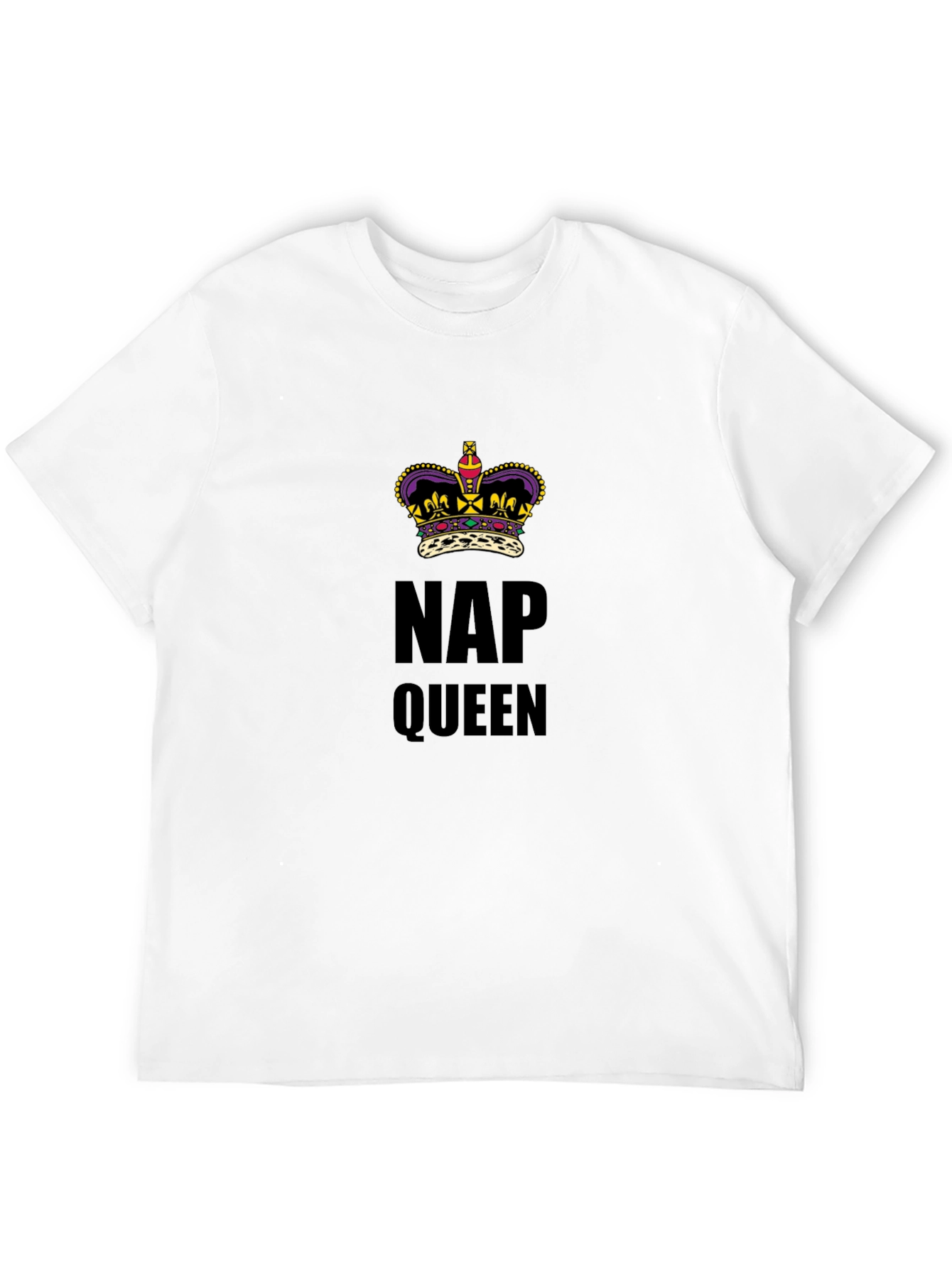 Black Nap Queen Graphic Tee - Comfortable Relaxed Fit view 12