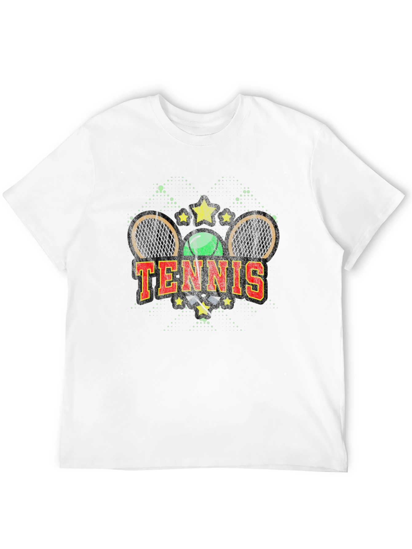 Black Tennis Graphic T-Shirt view 12