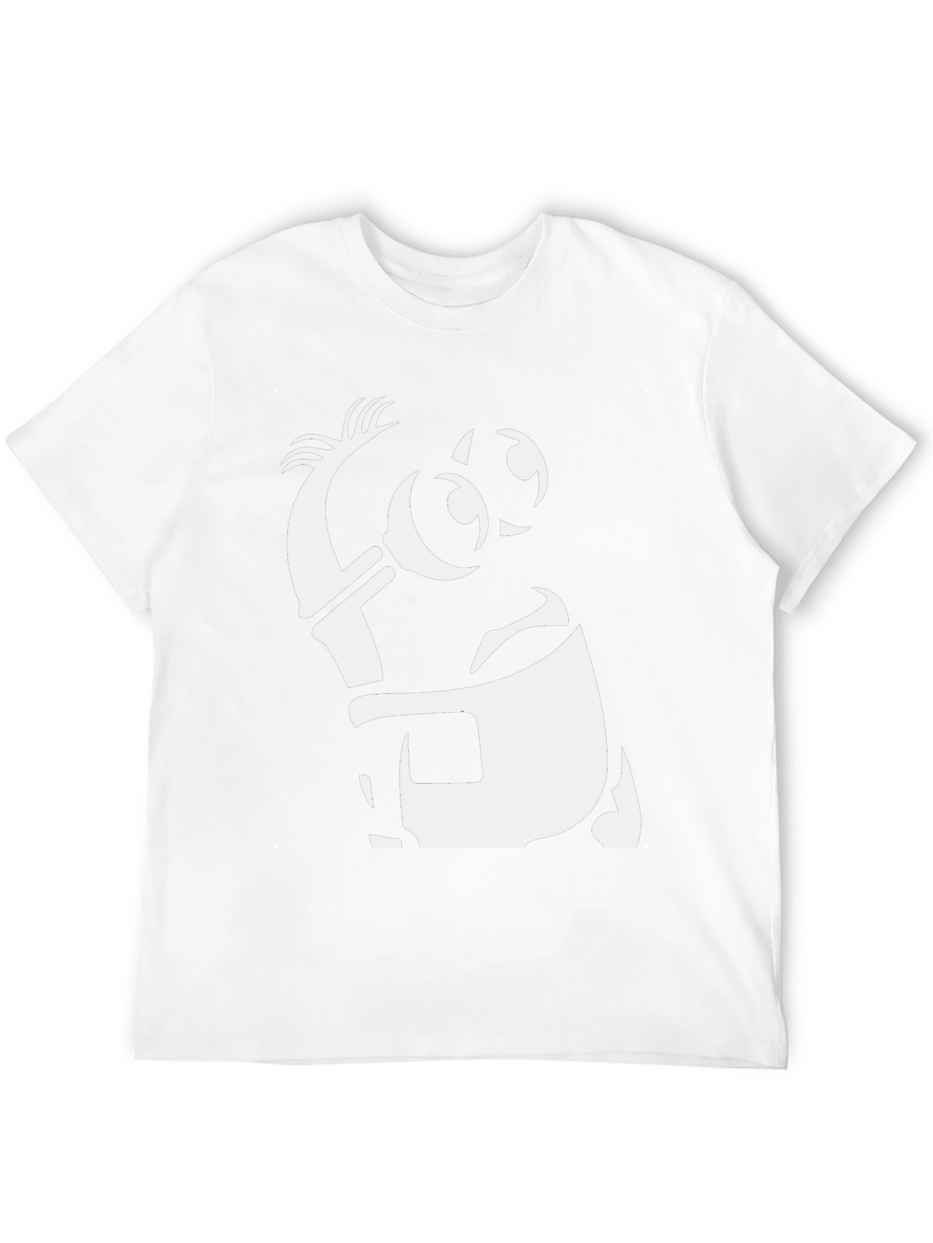 Black Cartoon Graphic T-Shirt view 12