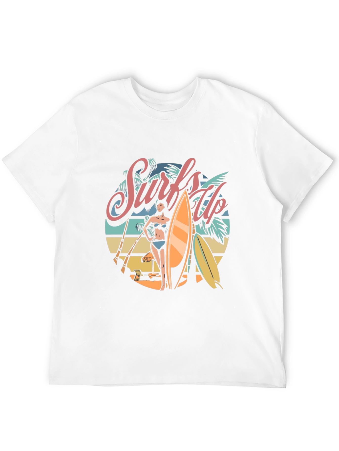 Black Surfs Up Graphic T-Shirt - Beach Vibes view 12