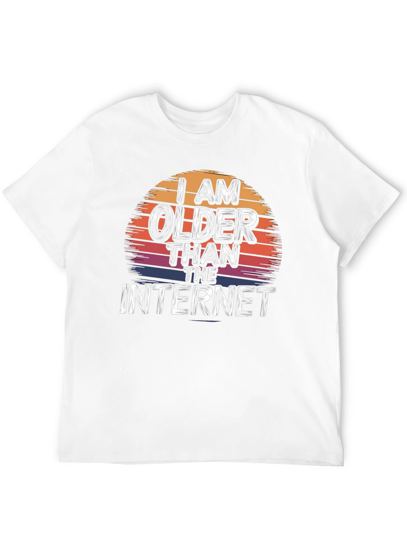 Black I Am Older Than The Internet Black T-Shirt view 12