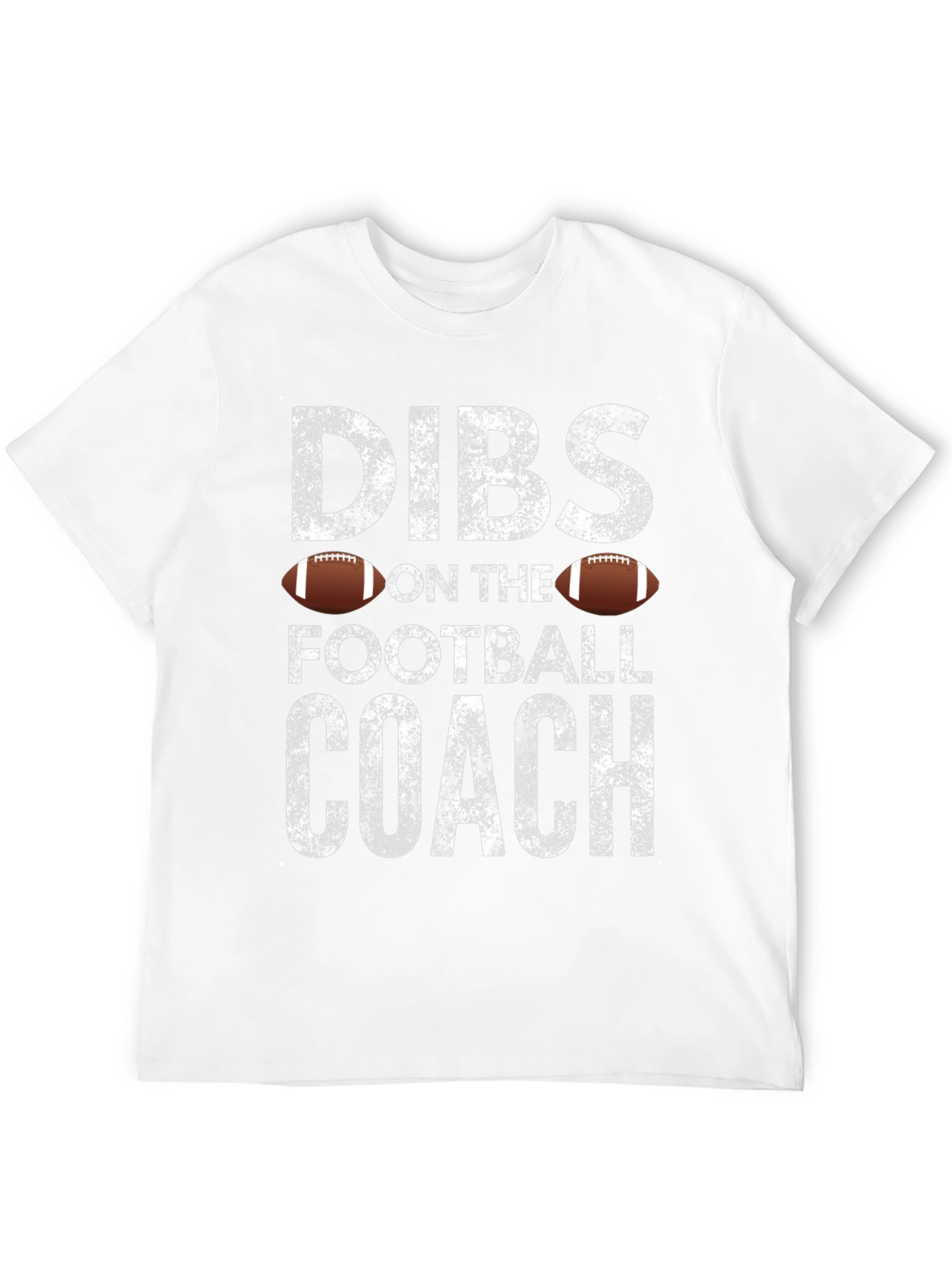 Black Dibs On The Football Coach T-Shirt view 12