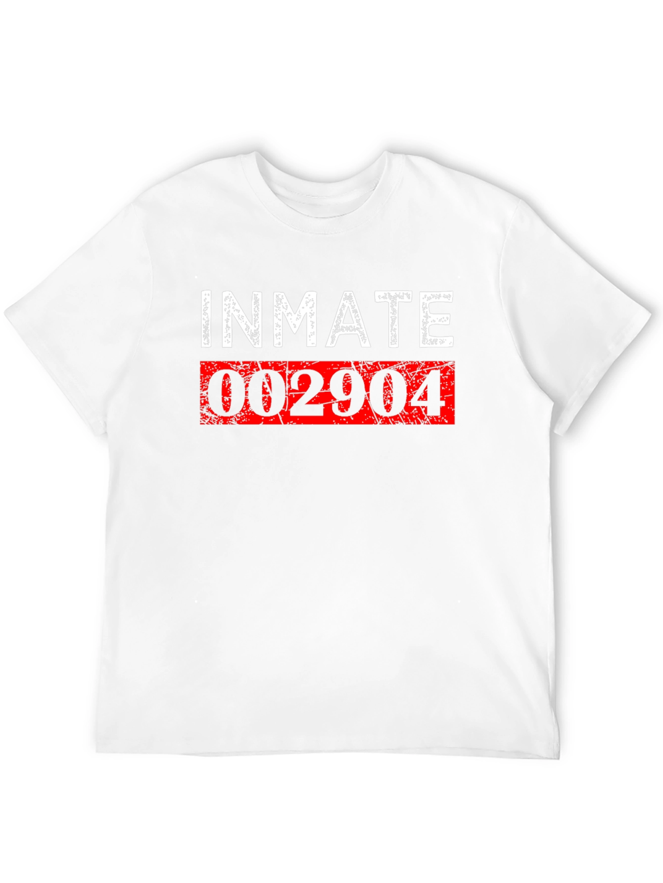Black Inmate 002904 Graphic T-Shirt view 12