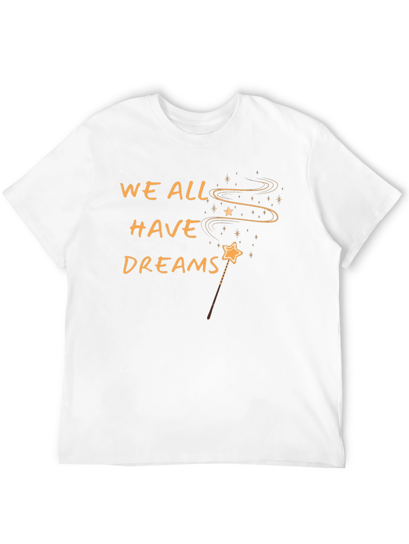 Black Dreamy Black Graphic Tee - We All Have Dreams view 12
