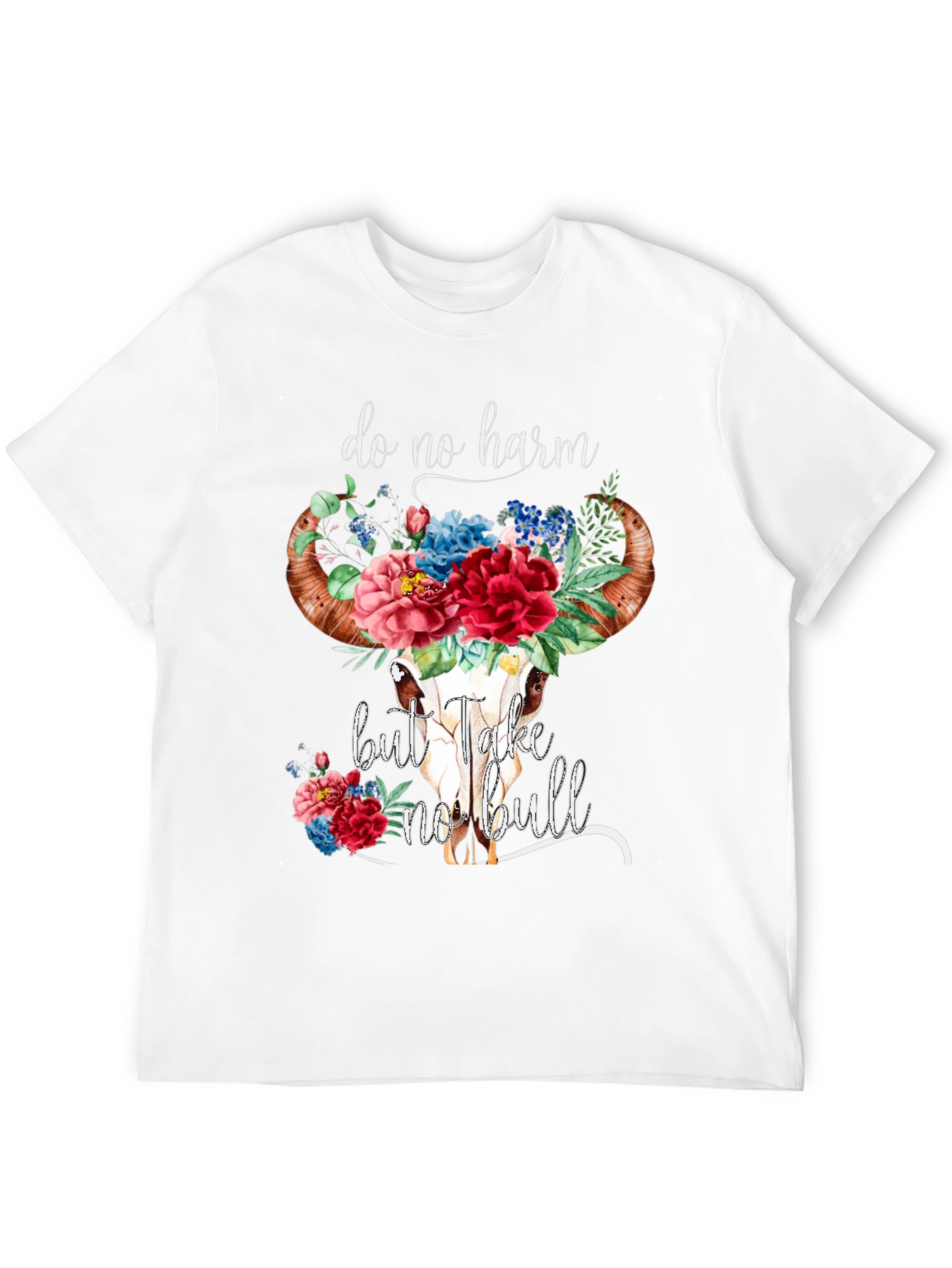 Black Do No Harm Graphic Tee view 12