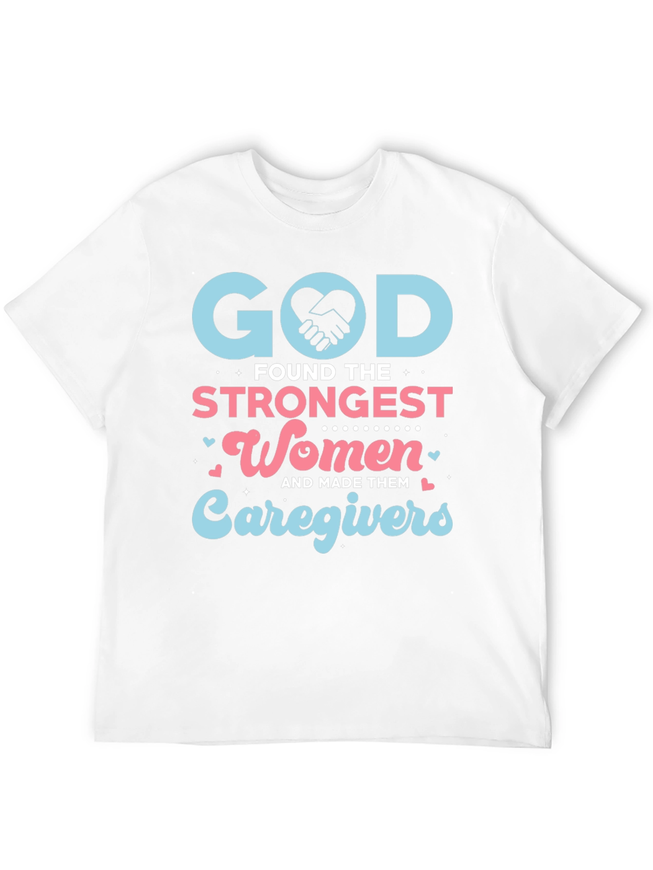 Black God Found The Strongest Women Caregivers T-Shirt view 12
