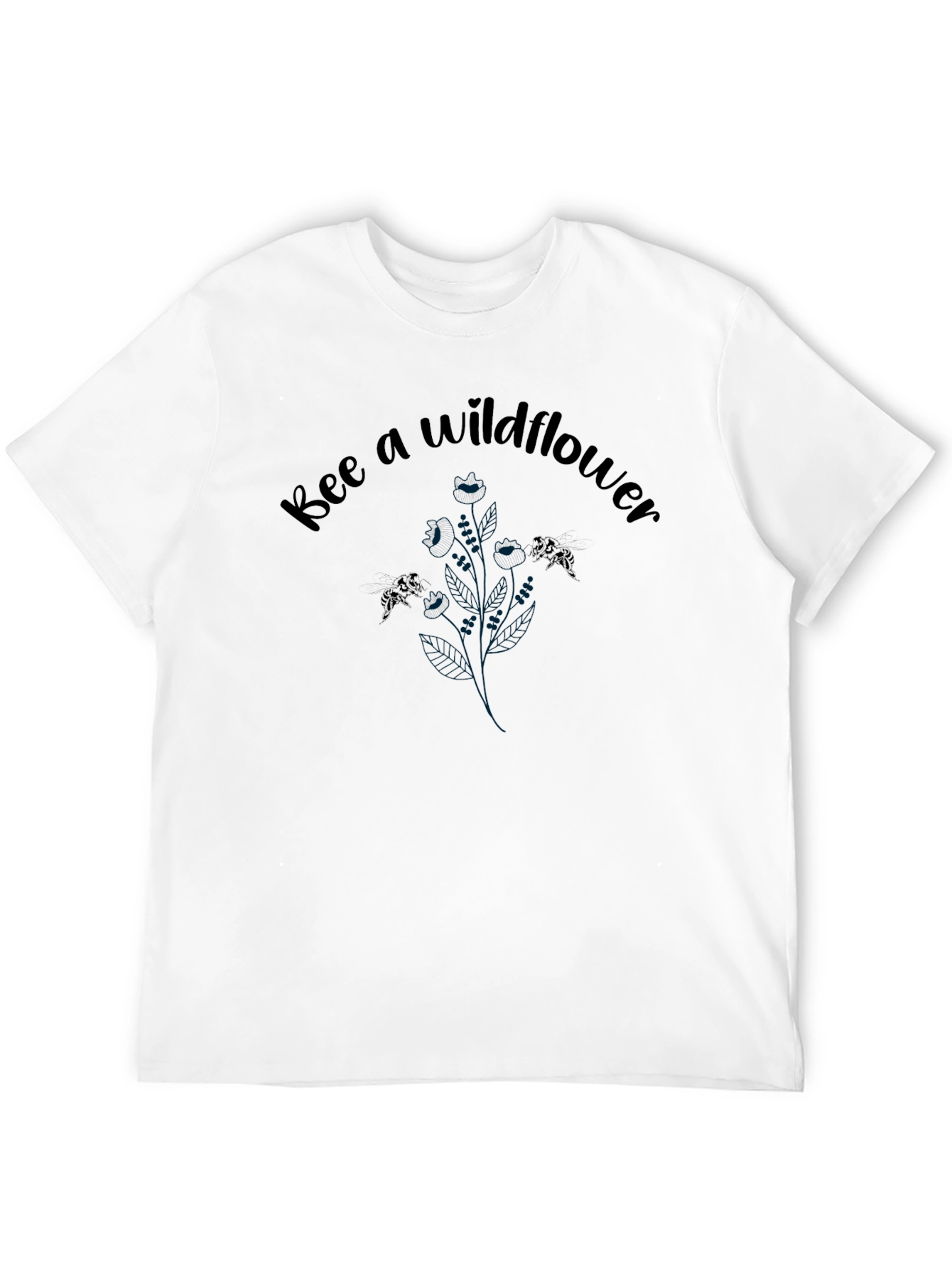 Black Bee a Wildflower Graphic Tee view 12