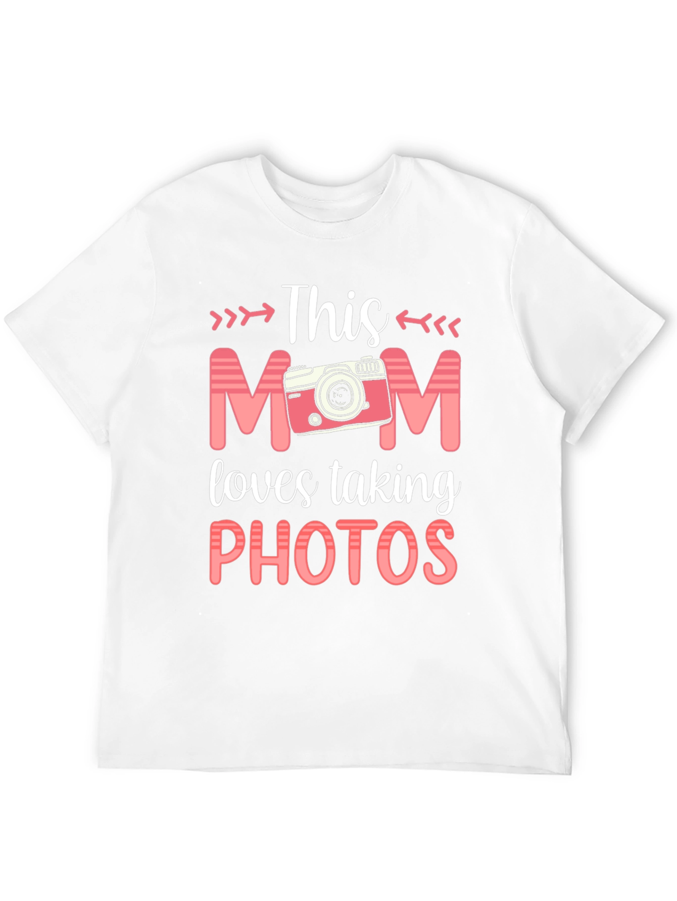Black This Mom Loves Taking Photos T-Shirt - Camera Design view 12