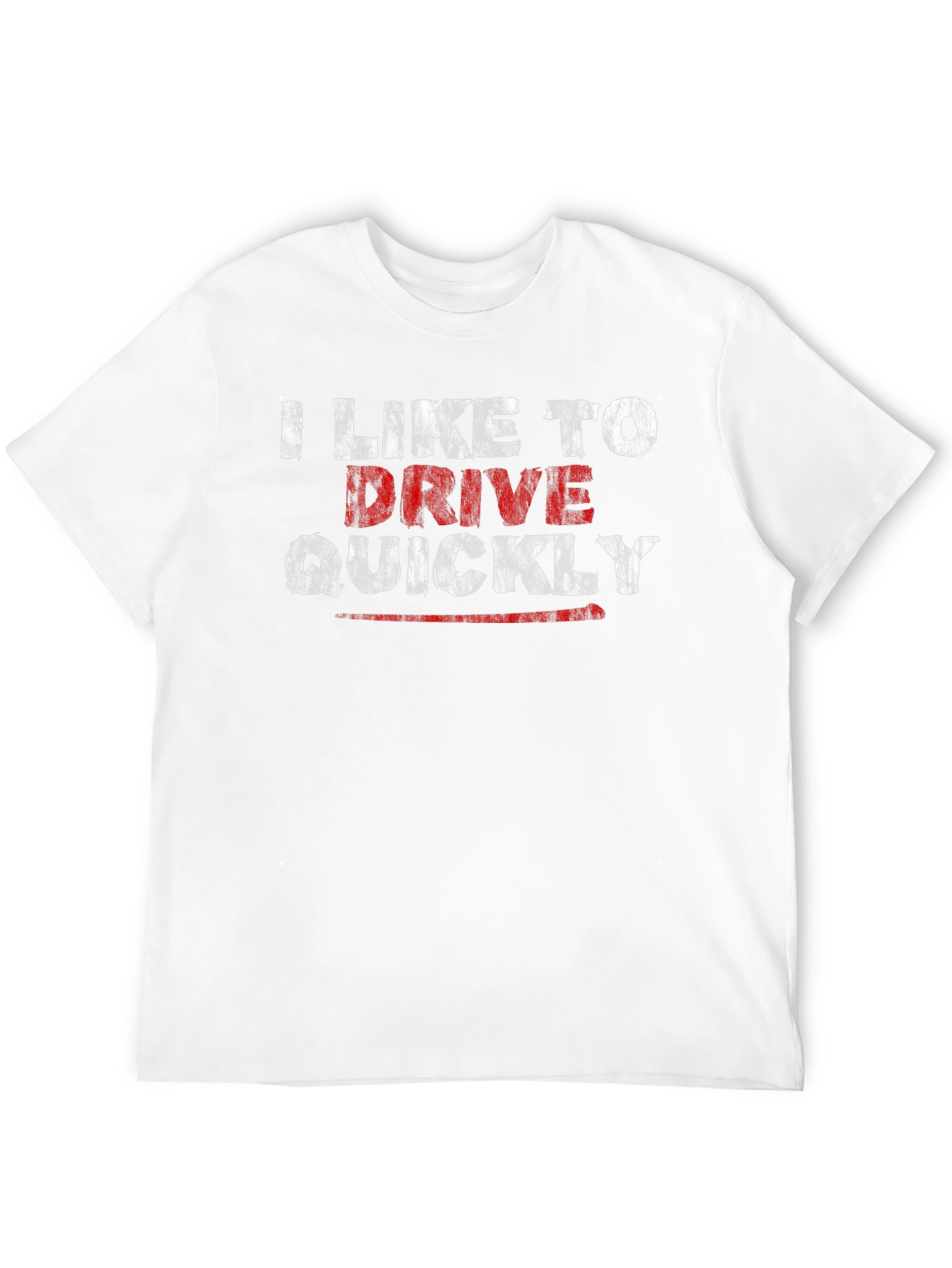 Black I Like to Drive Quickly T-Shirt view 12