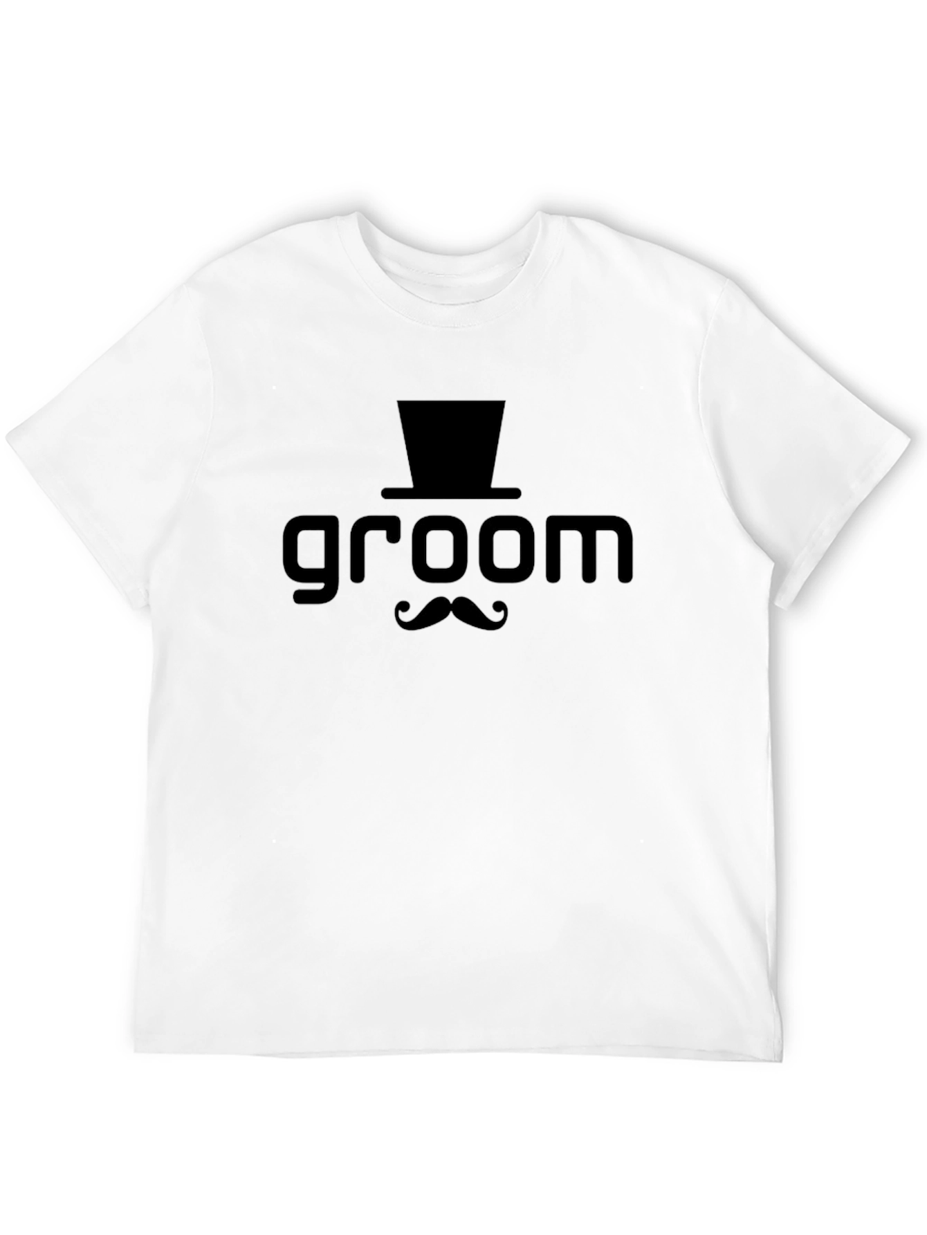 Black Groom T-Shirt - Bachelor Party Wedding Tee view 12