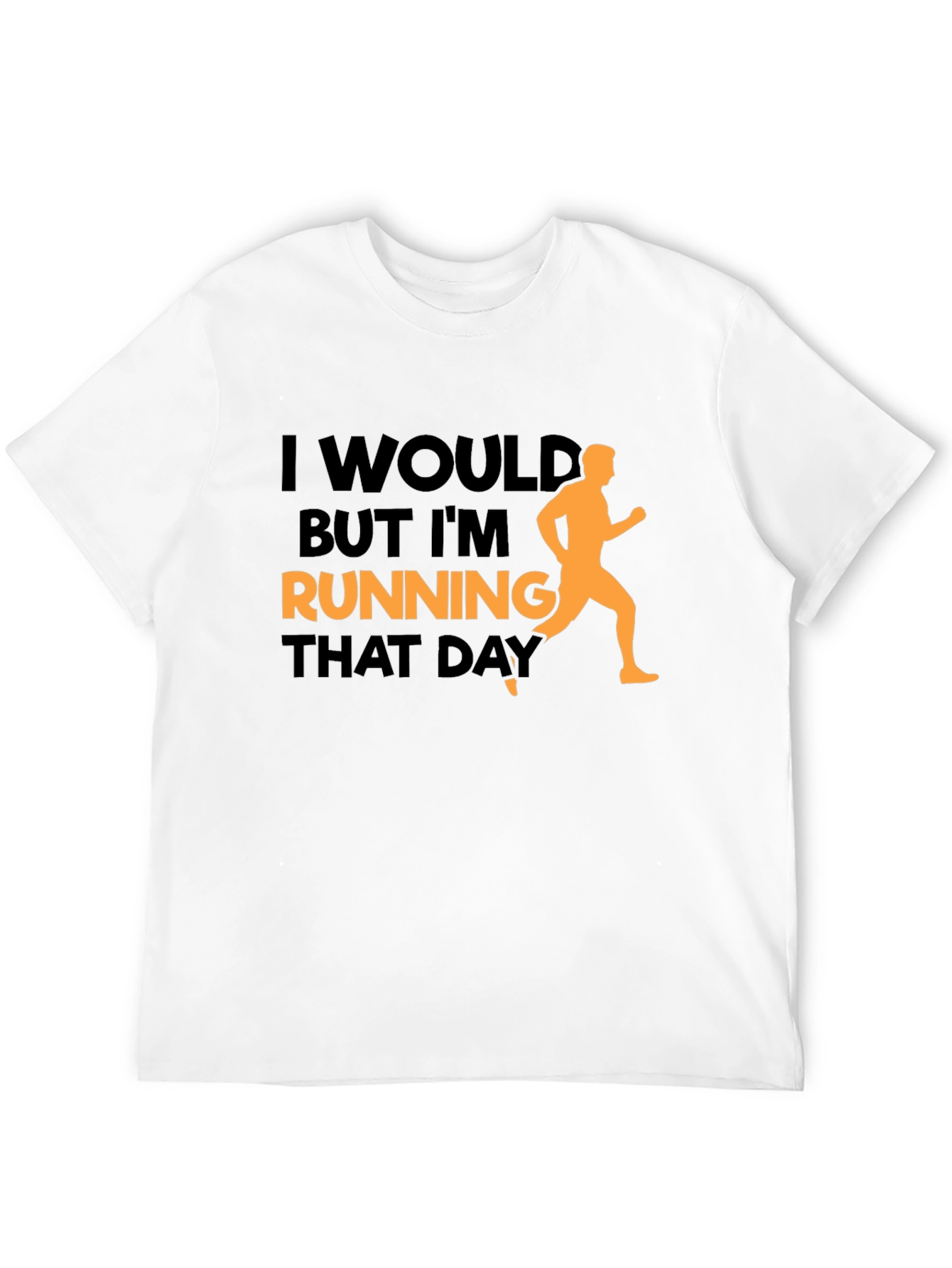 Black Funny Running Graphic T-Shirt  view 12