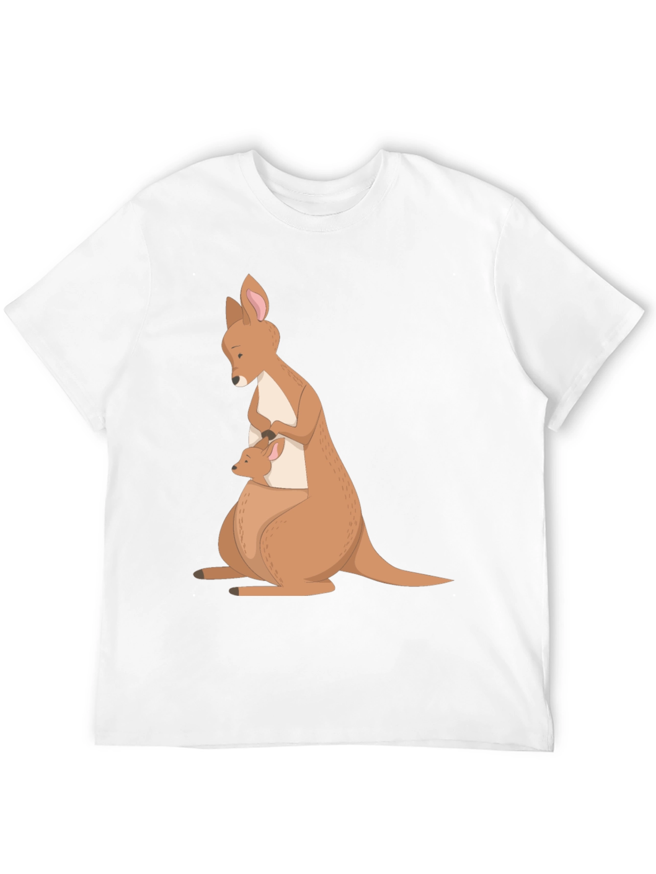 Black Kangaroo Mom & Baby T-Shirt - Soft Cotton Blend view 12