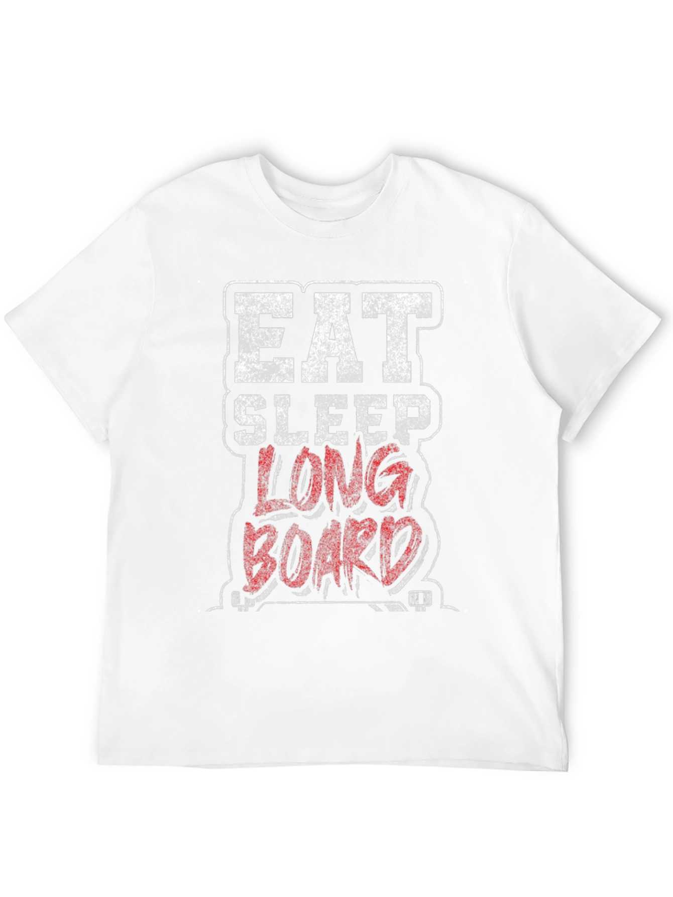 Black Eat Sleep Longboard Graphic Tee view 12
