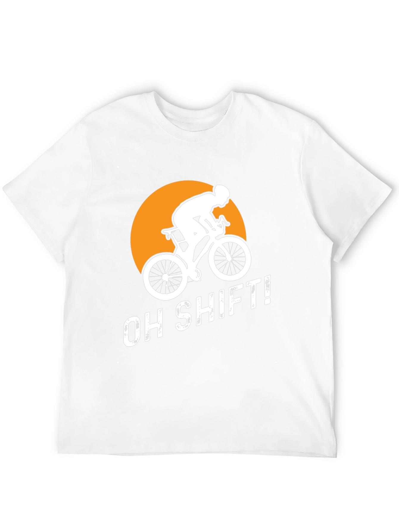 Black Oh Shift! Cyclist Graphic Tee view 12