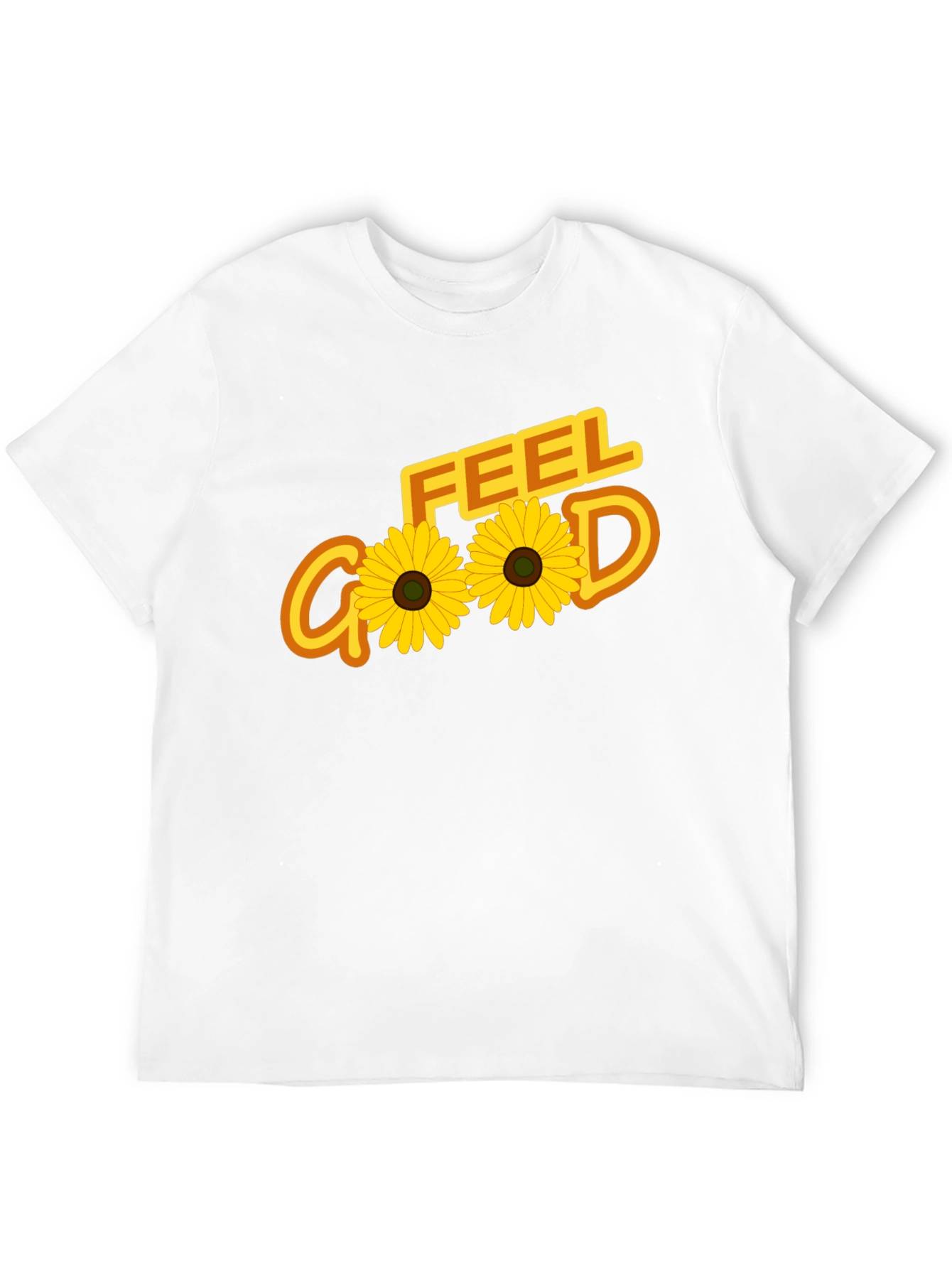 Black Feel Good Sunflower Graphic Tee - Black view 12